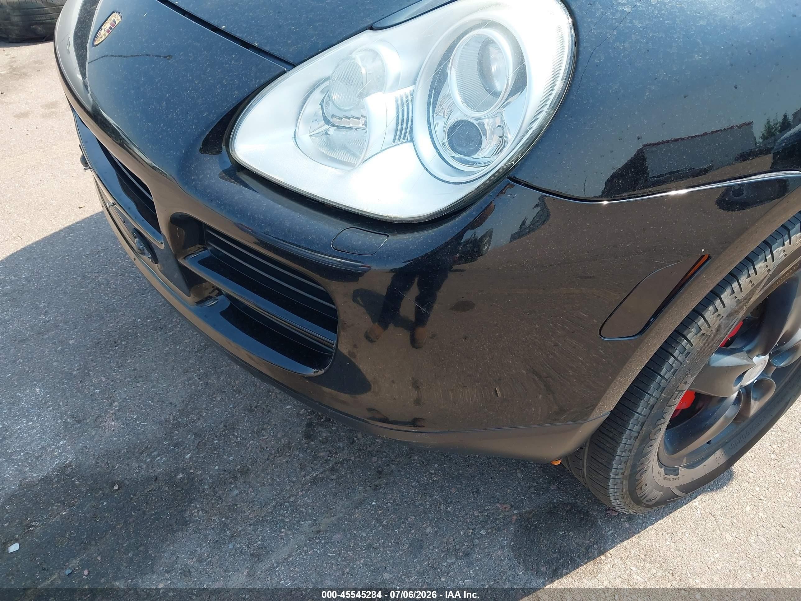 2006 Porsche Cayenne S/s Titanium Edition Black vin: WP1AB29P26LA66209