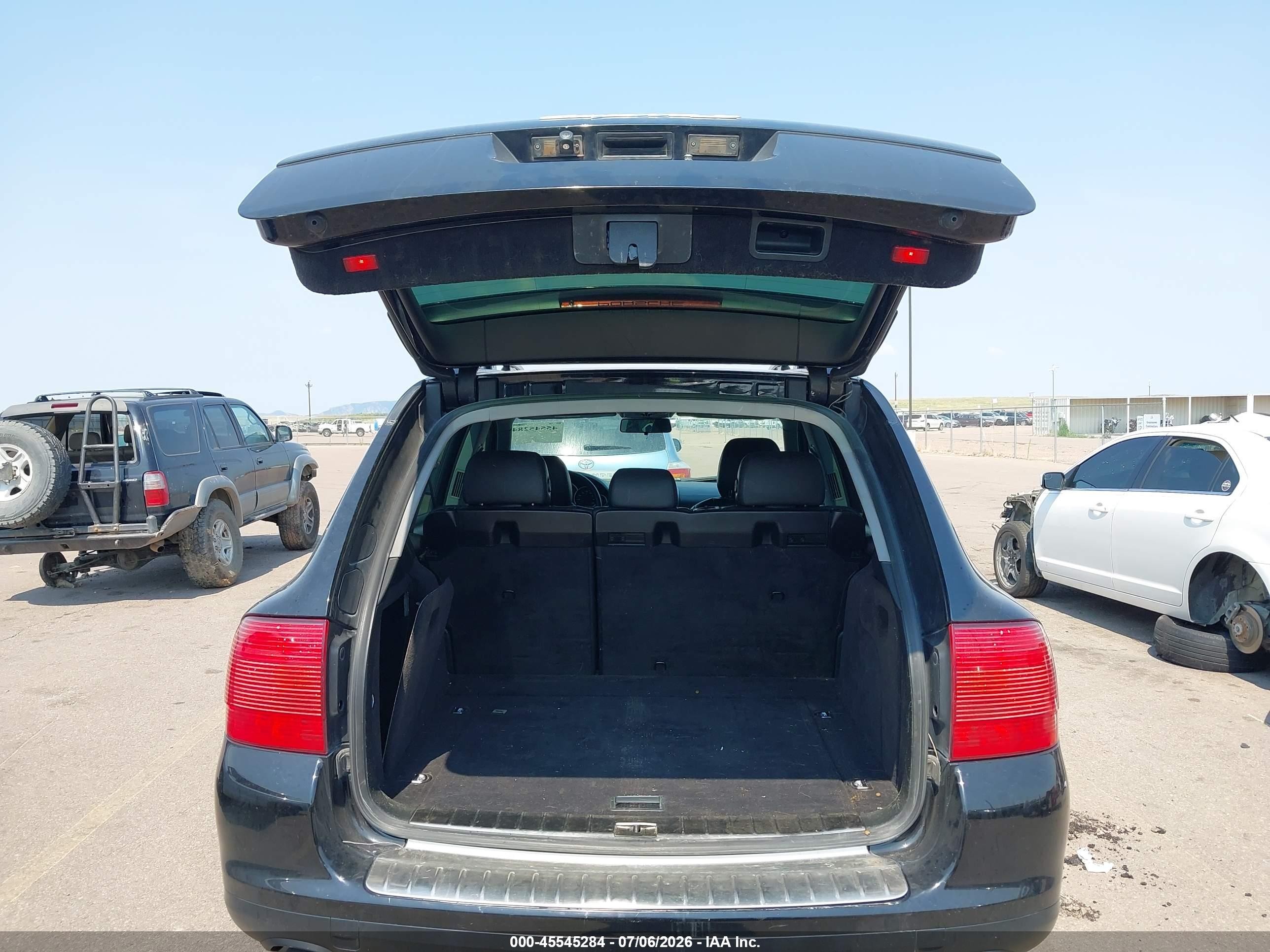 2006 Porsche Cayenne S/s Titanium Edition Black vin: WP1AB29P26LA66209