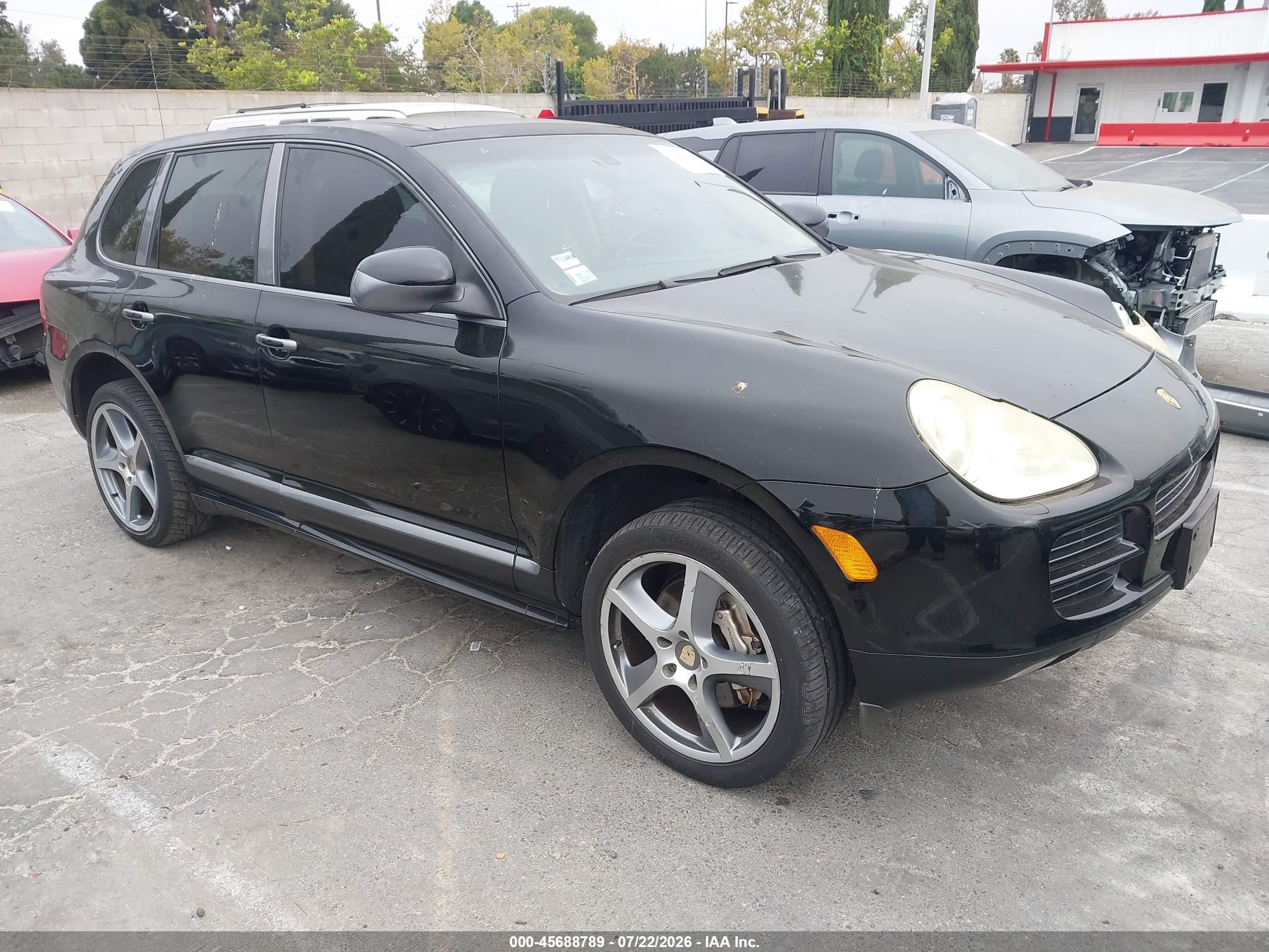 2006 Porsche Cayenne S/s Titanium Edition Black vin: WP1AB29P36LA67952