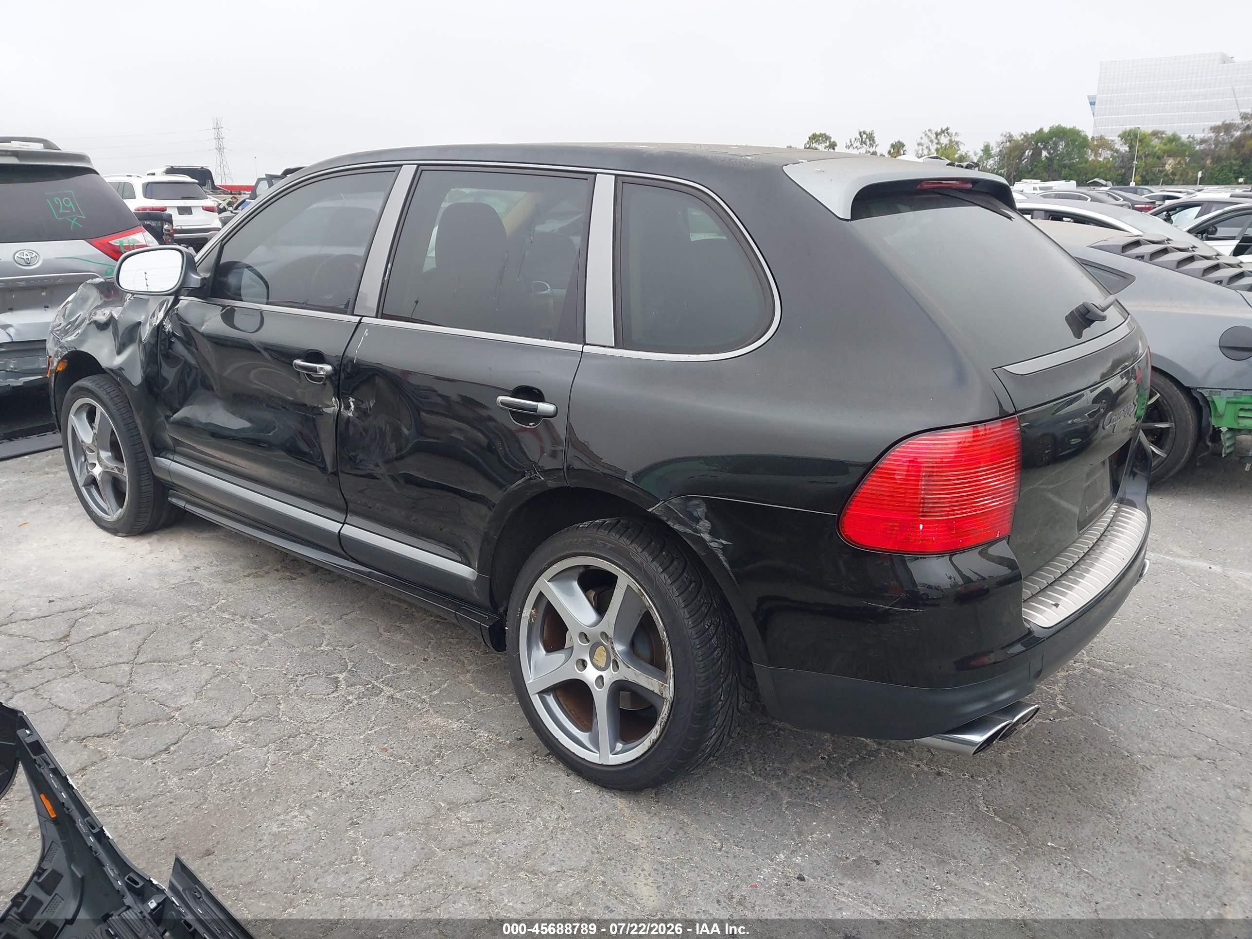 2006 Porsche Cayenne S/s Titanium Edition Black vin: WP1AB29P36LA67952