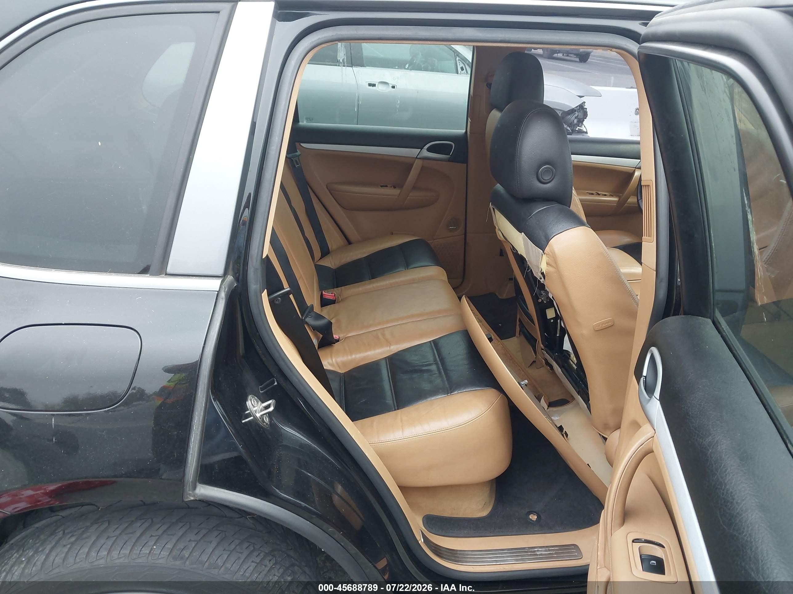 2006 Porsche Cayenne S/s Titanium Edition Black vin: WP1AB29P36LA67952
