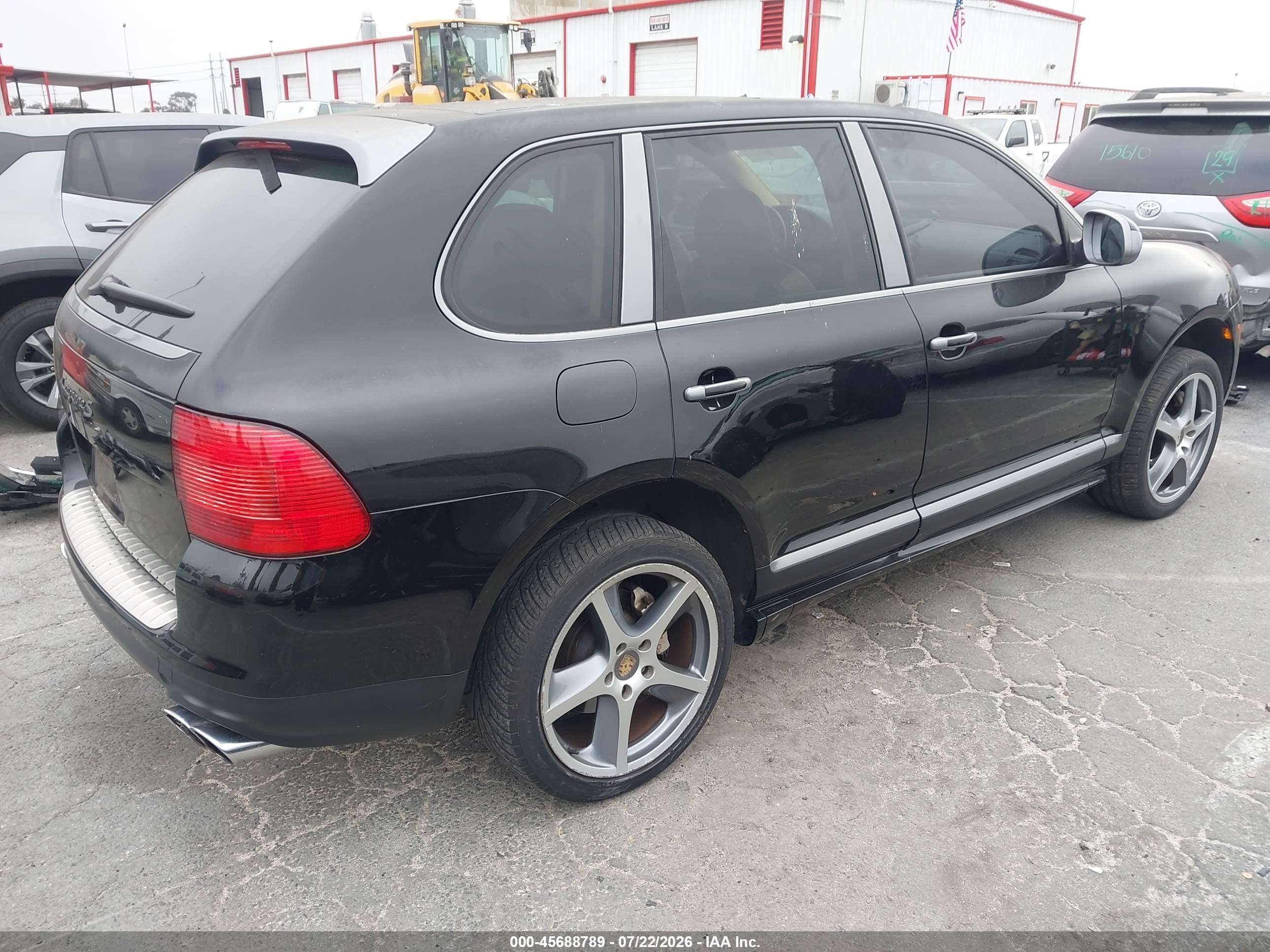 2006 Porsche Cayenne S/s Titanium Edition Black vin: WP1AB29P36LA67952