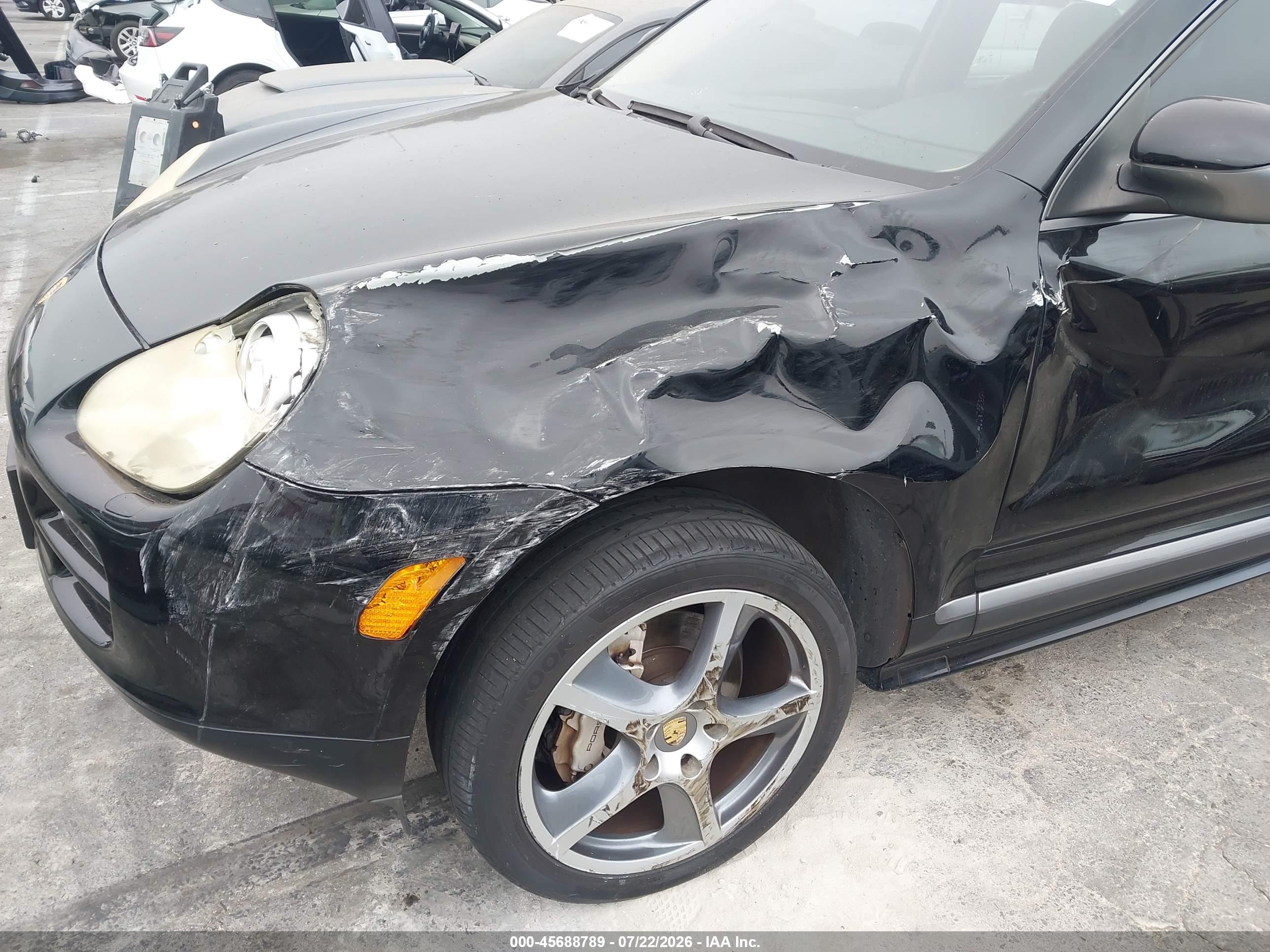 2006 Porsche Cayenne S/s Titanium Edition Black vin: WP1AB29P36LA67952