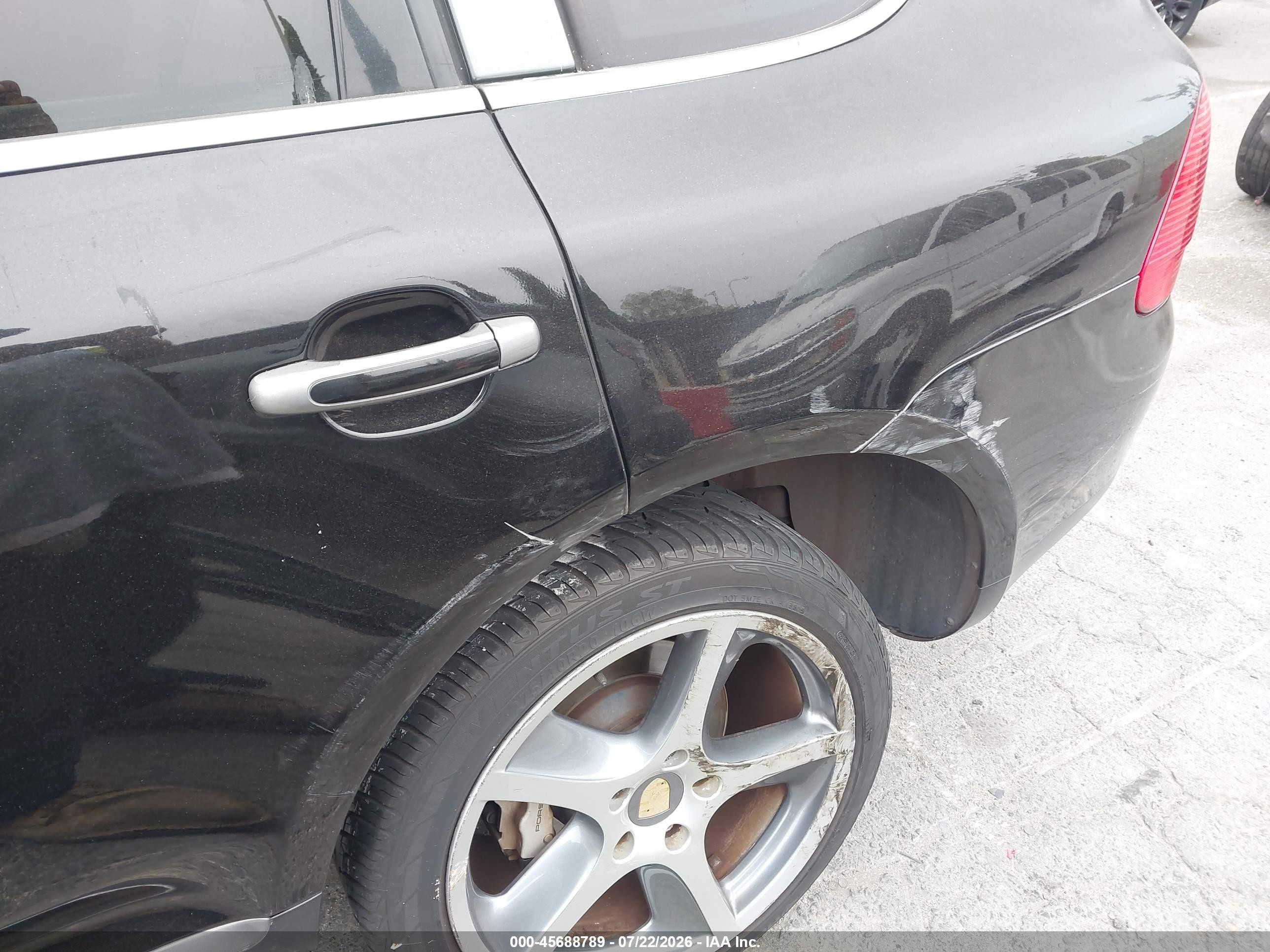 2006 Porsche Cayenne S/s Titanium Edition Black vin: WP1AB29P36LA67952