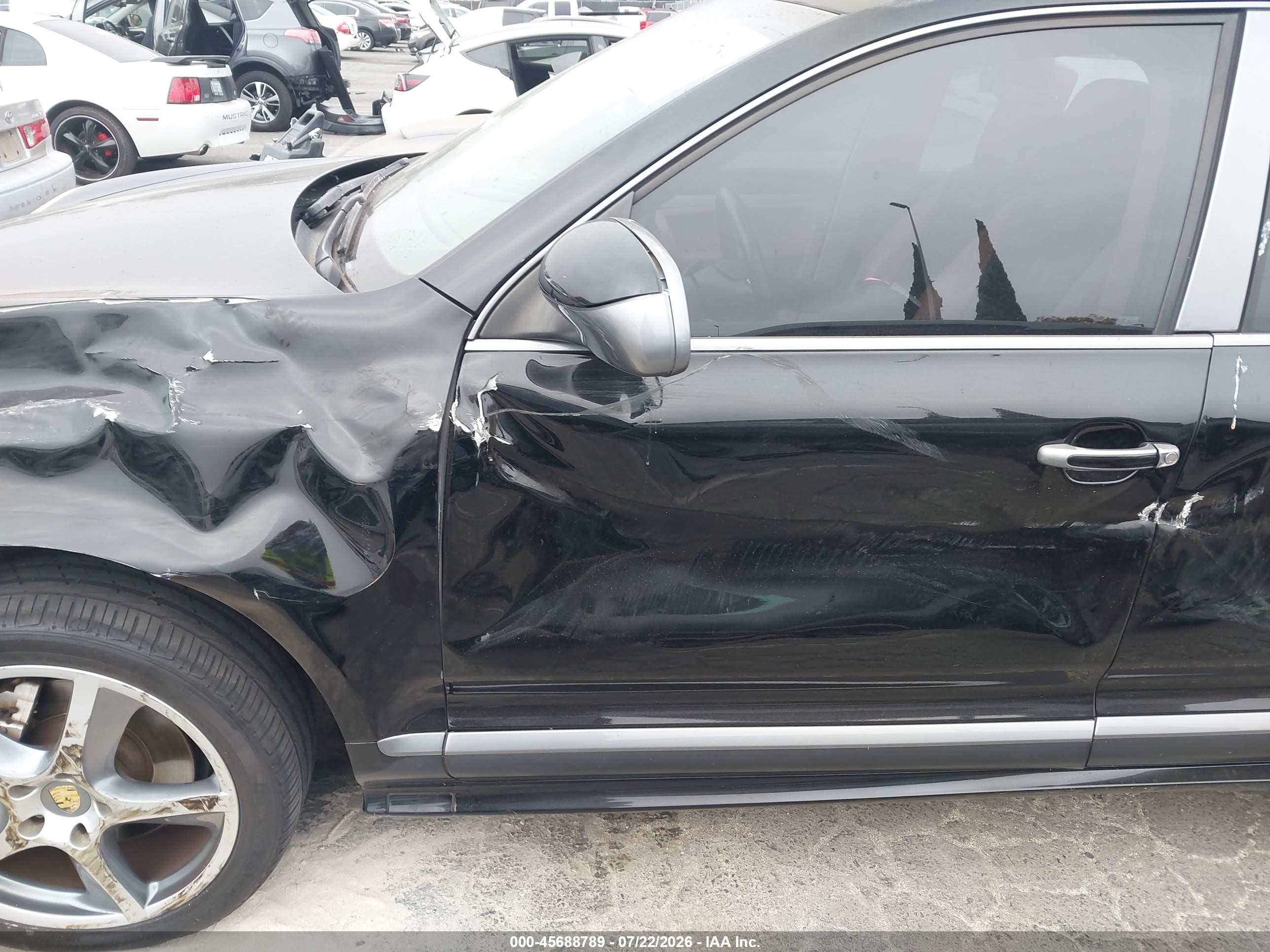 2006 Porsche Cayenne S/s Titanium Edition Black vin: WP1AB29P36LA67952