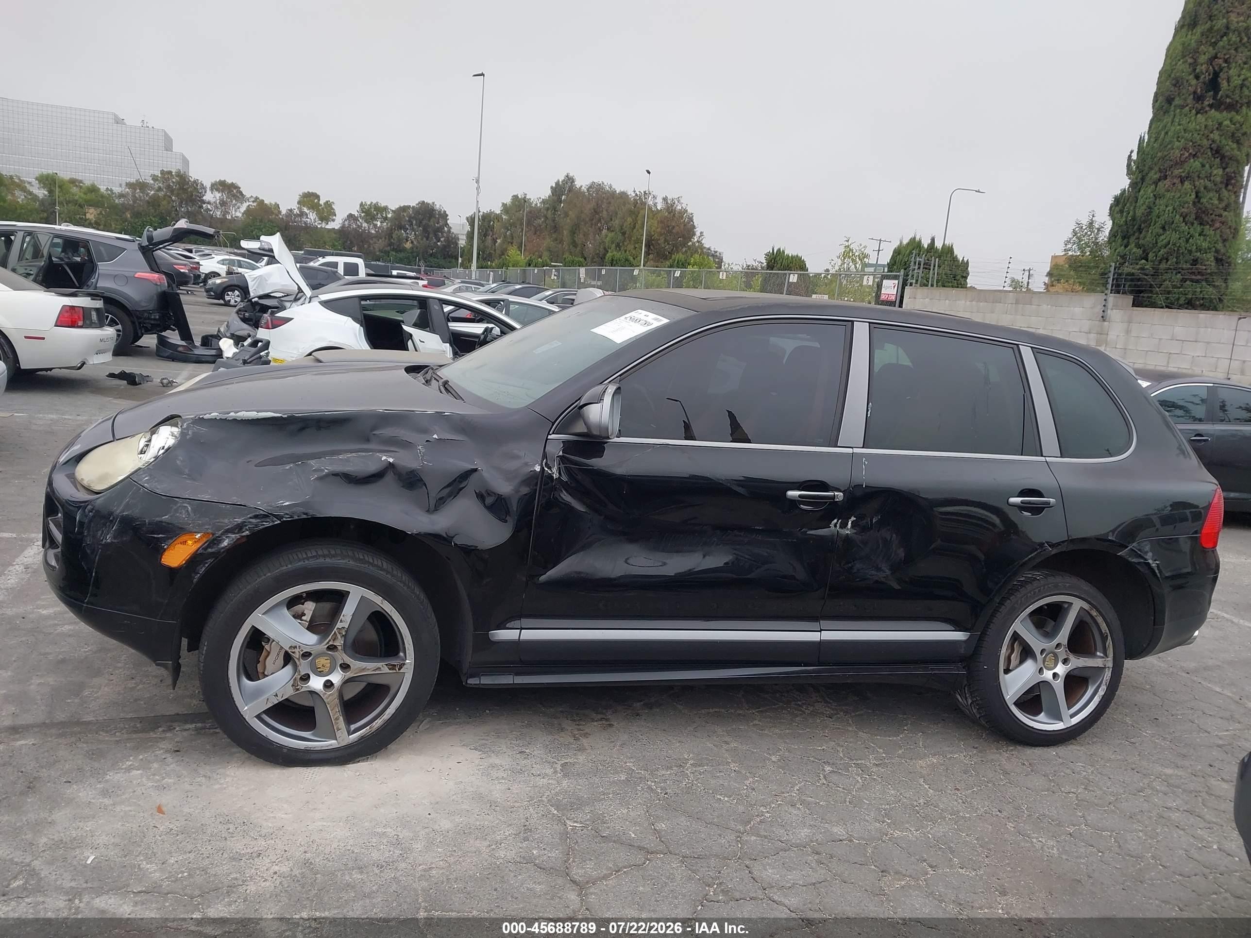 2006 Porsche Cayenne S/s Titanium Edition Black vin: WP1AB29P36LA67952