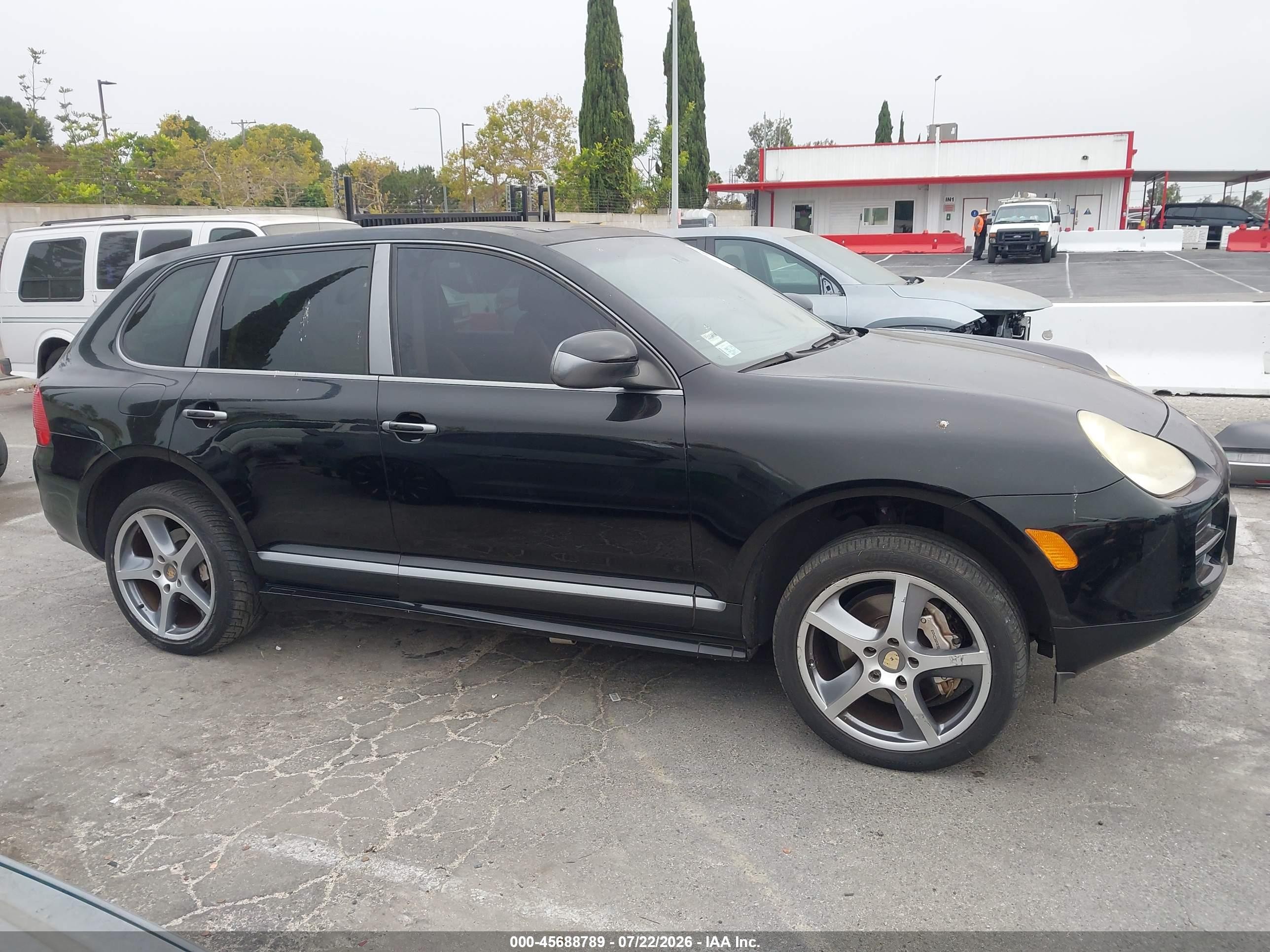2006 Porsche Cayenne S/s Titanium Edition Black vin: WP1AB29P36LA67952