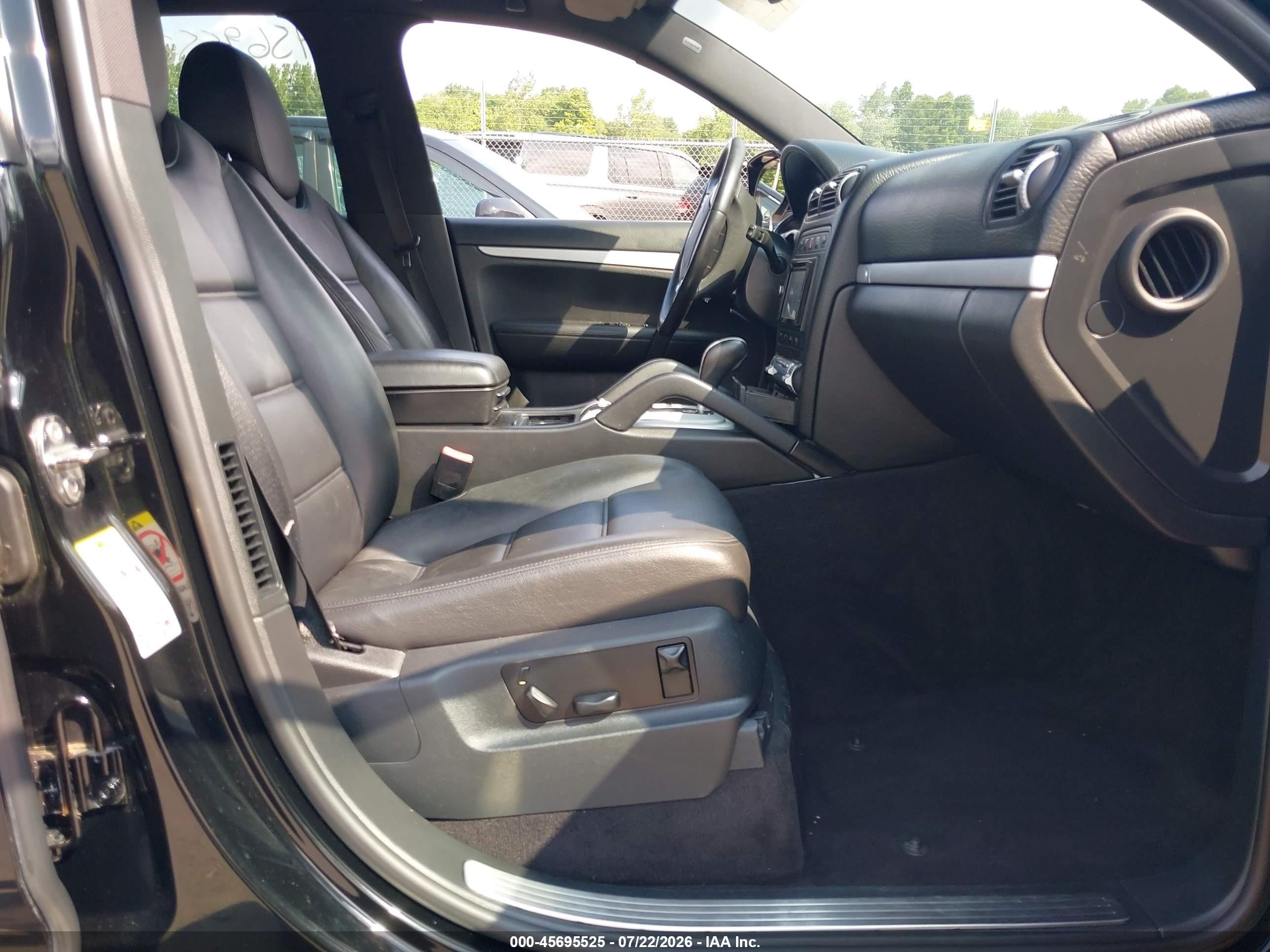 2008 Porsche Cayenne S Black vin: WP1AB29P38LA35733