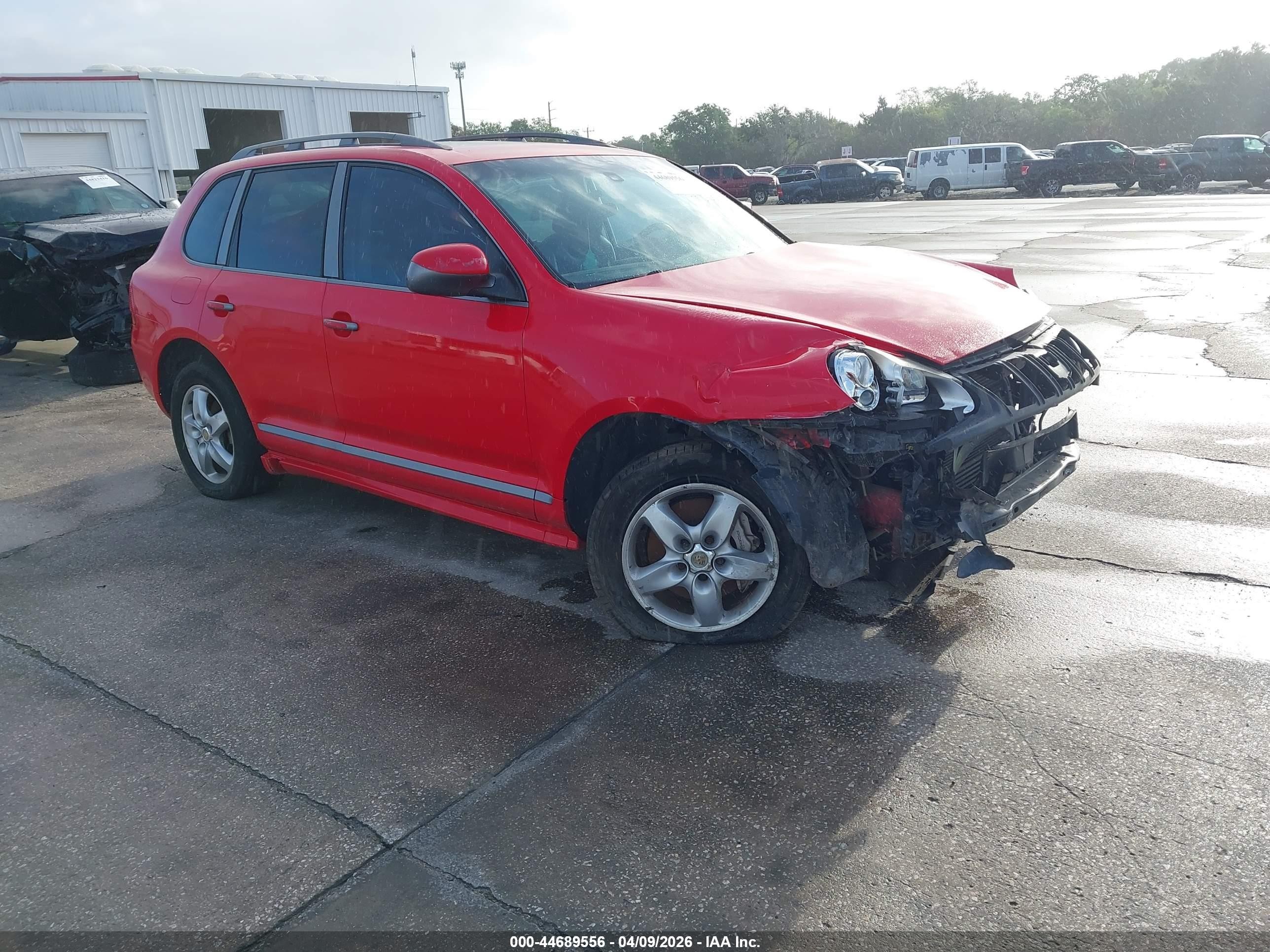 2006 Porsche Cayenne S/s Titanium Edition Red vin: WP1AB29P46LA67510