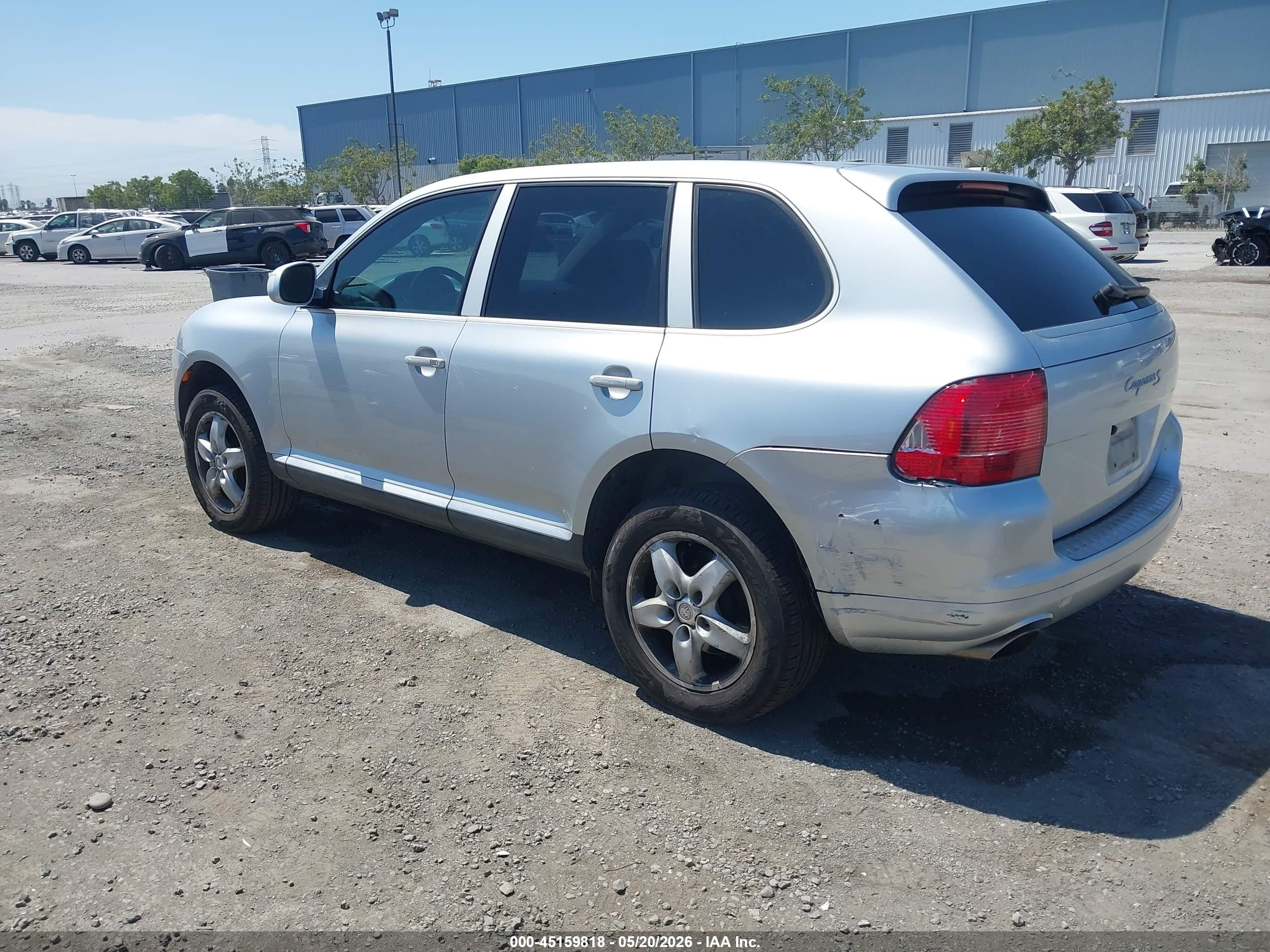 2004 Porsche Cayenne S Silver vin: WP1AB29P54LA75340