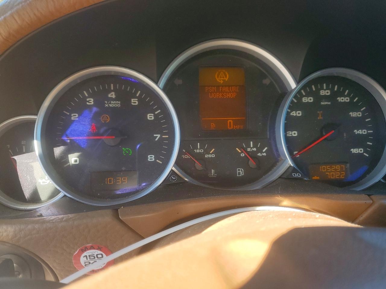 2006 Porsche Cayenne Maroon vin: WP1AB29P56LA63174