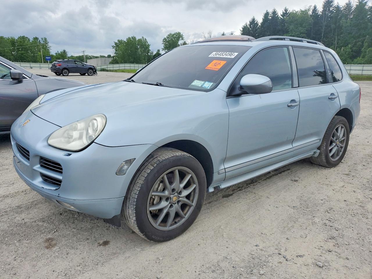 2006 Porsche Cayenne S Blue vin: WP1AB29P56LA68990