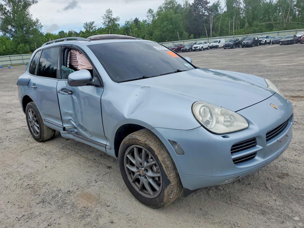 2006 Porsche Cayenne S Blue vin: WP1AB29P56LA68990