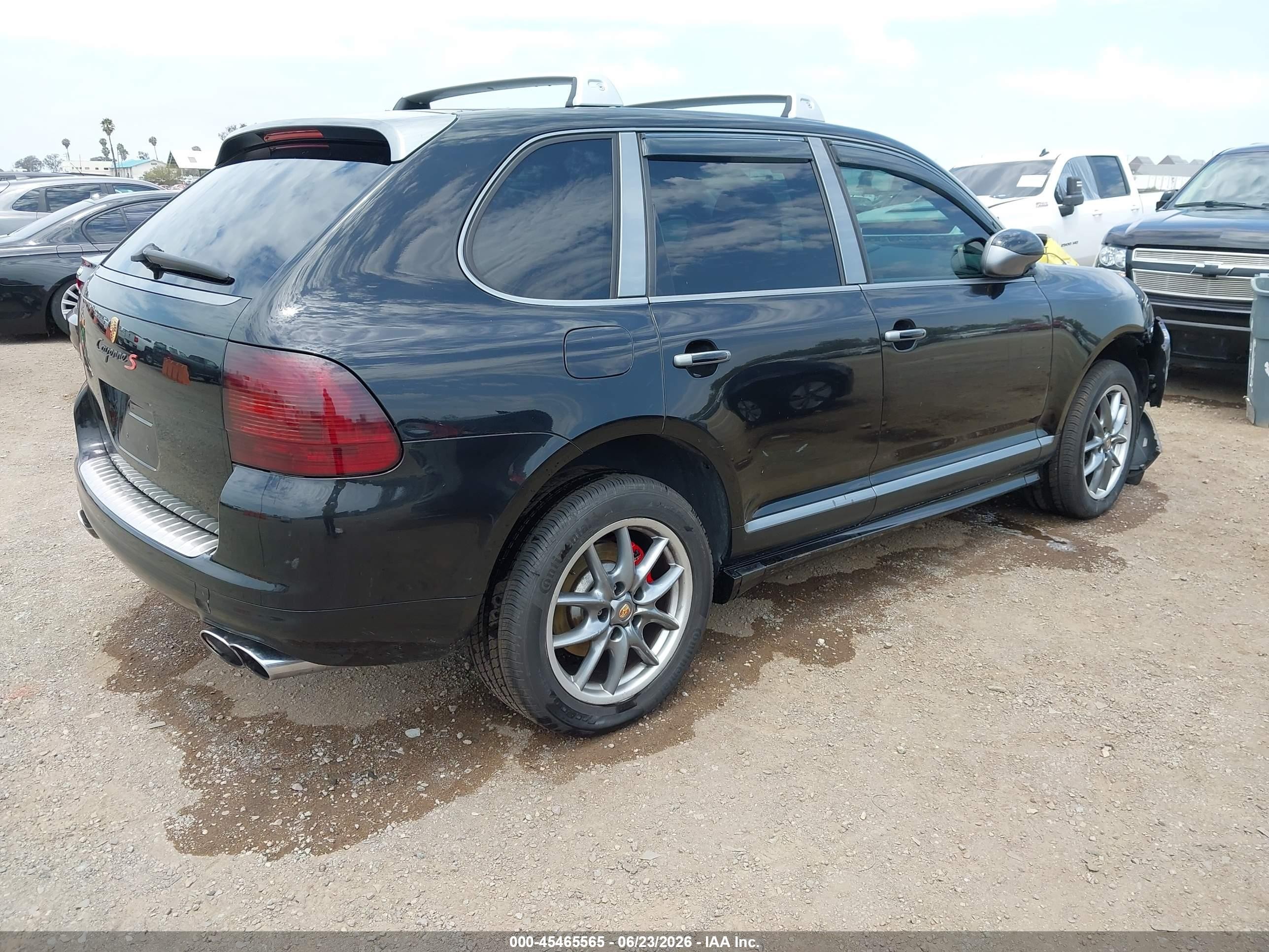 2006 Porsche Cayenne S/s Titanium Edition Black vin: WP1AB29P56LA69184