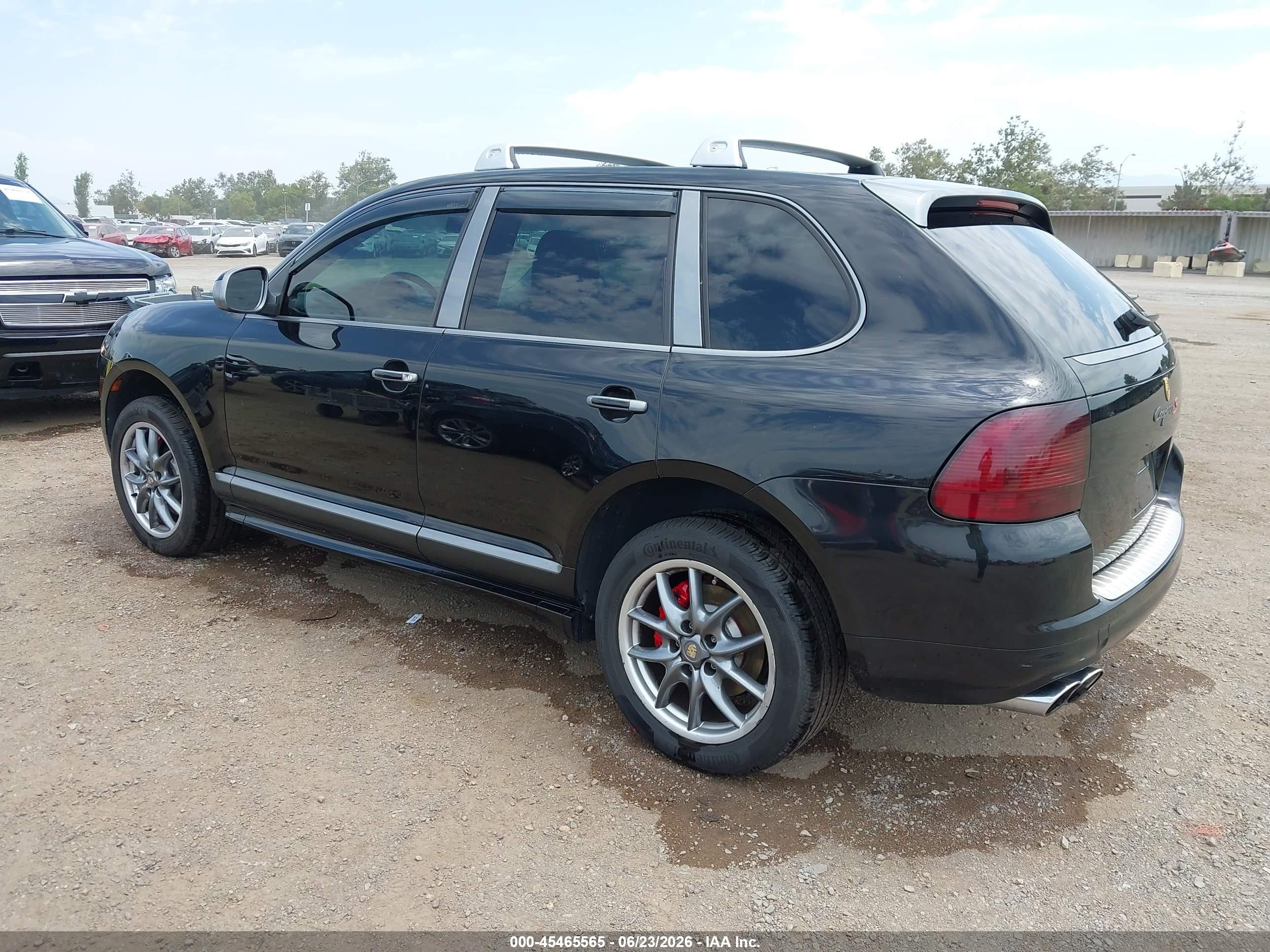 2006 Porsche Cayenne S/s Titanium Edition Black vin: WP1AB29P56LA69184