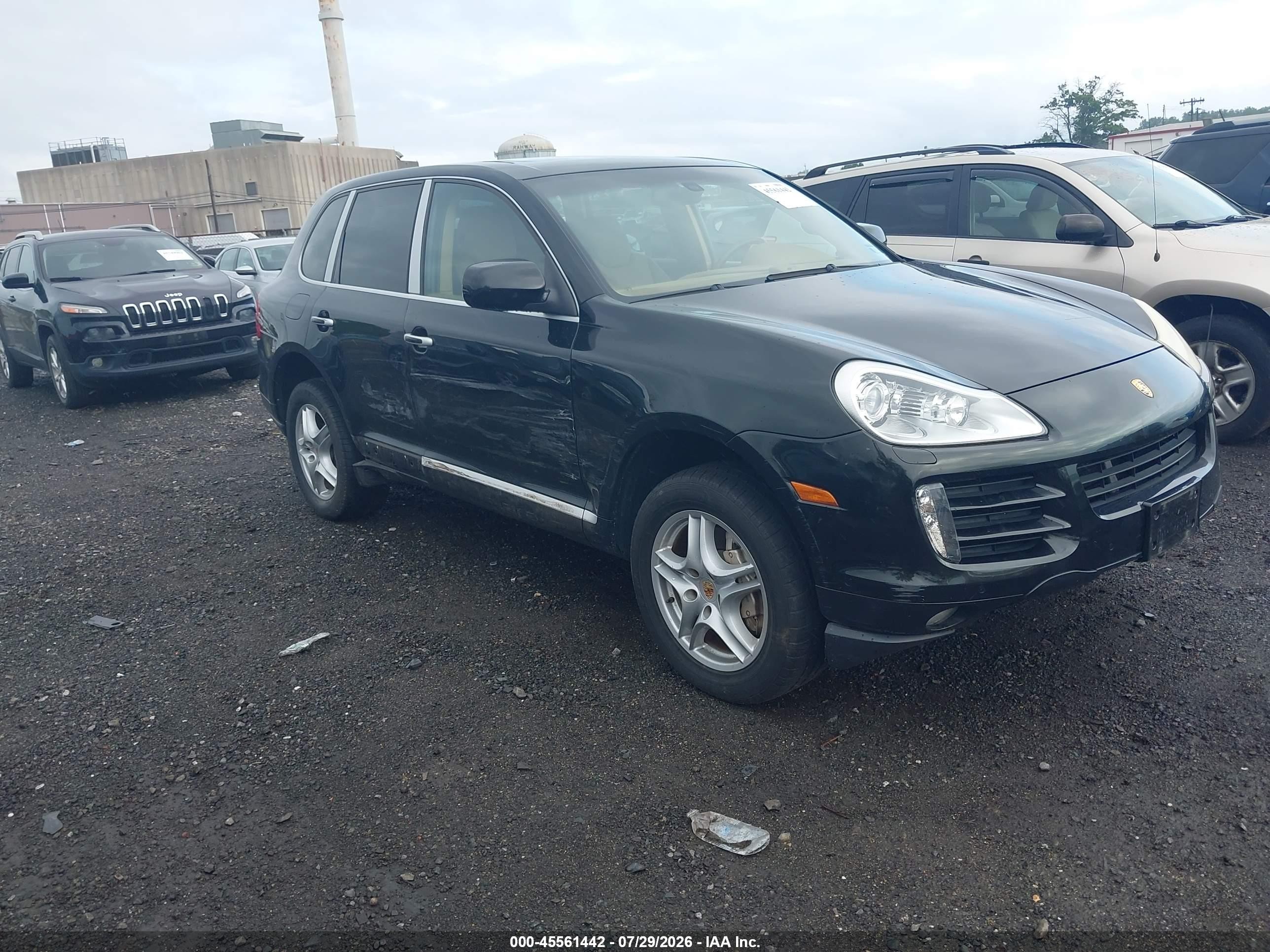2008 Porsche Cayenne S Black vin: WP1AB29P58LA54316
