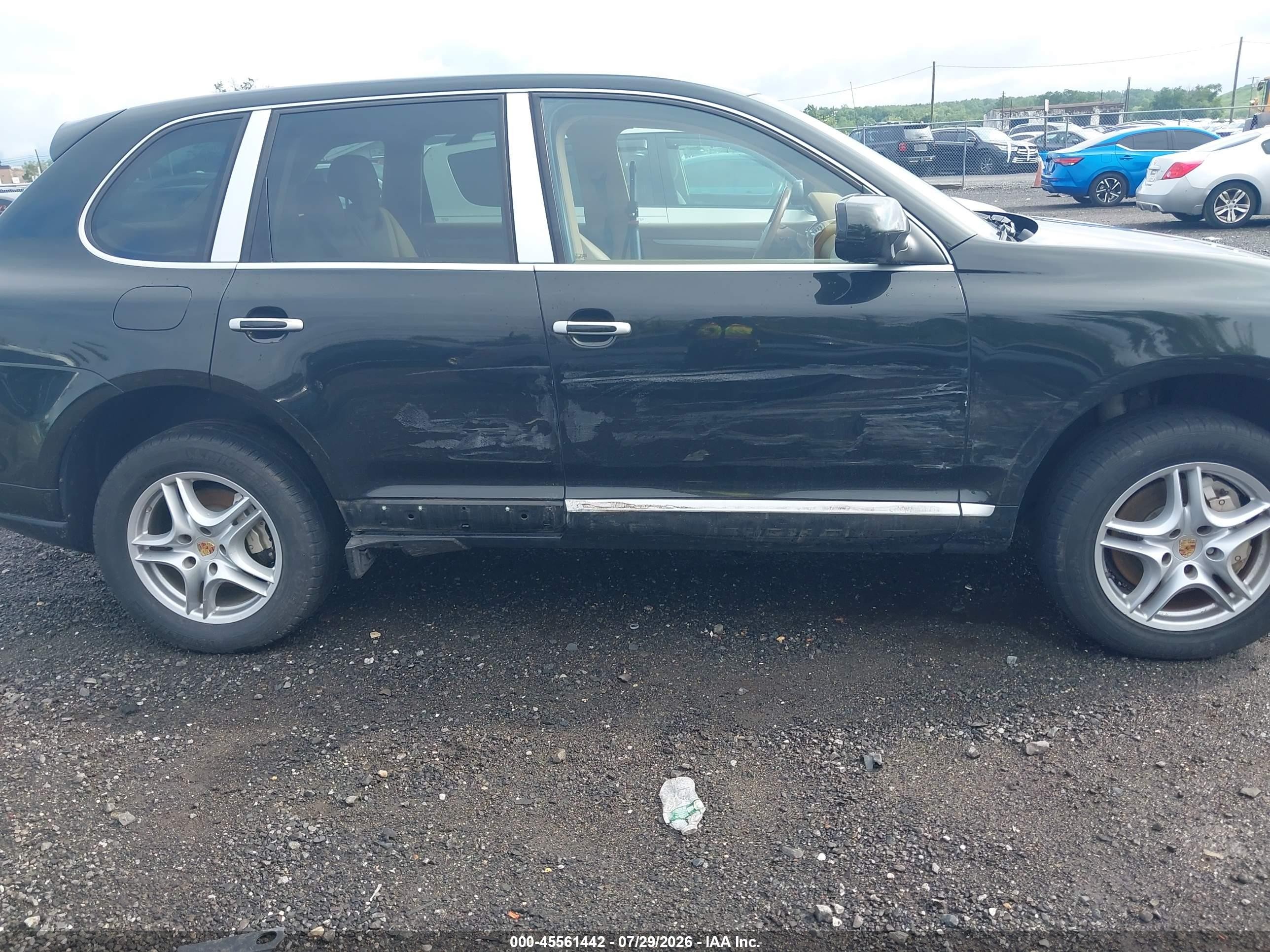 2008 Porsche Cayenne S Black vin: WP1AB29P58LA54316