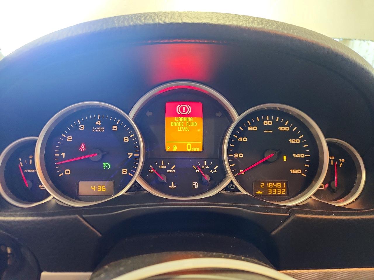 2006 Porsche Cayenne S Silver vin: WP1AB29P66LA63832