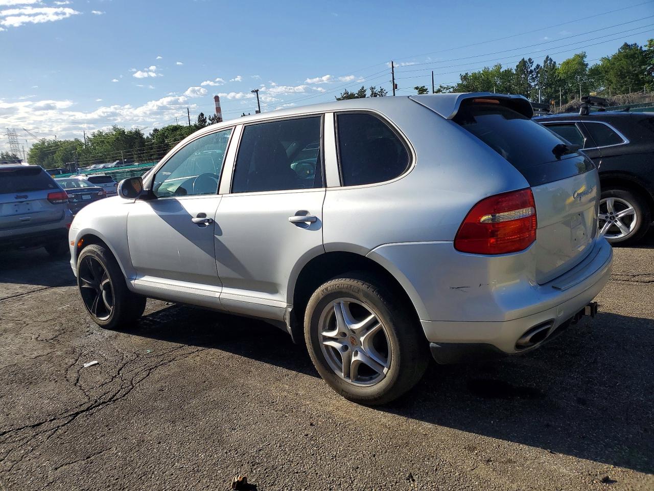 2008 Porsche Cayenne S Silver vin: WP1AB29P68LA41509