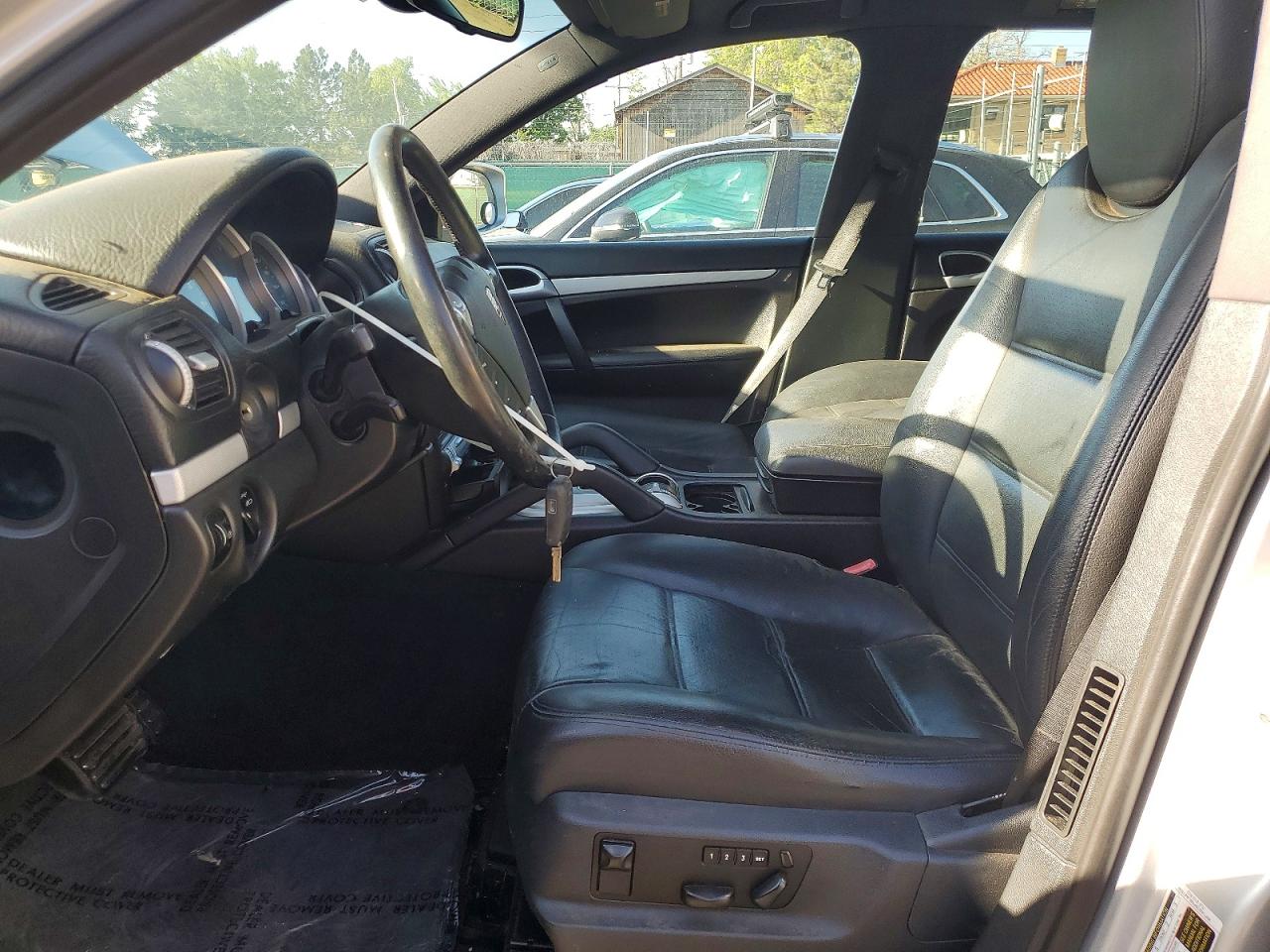 2008 Porsche Cayenne S Silver vin: WP1AB29P68LA41509