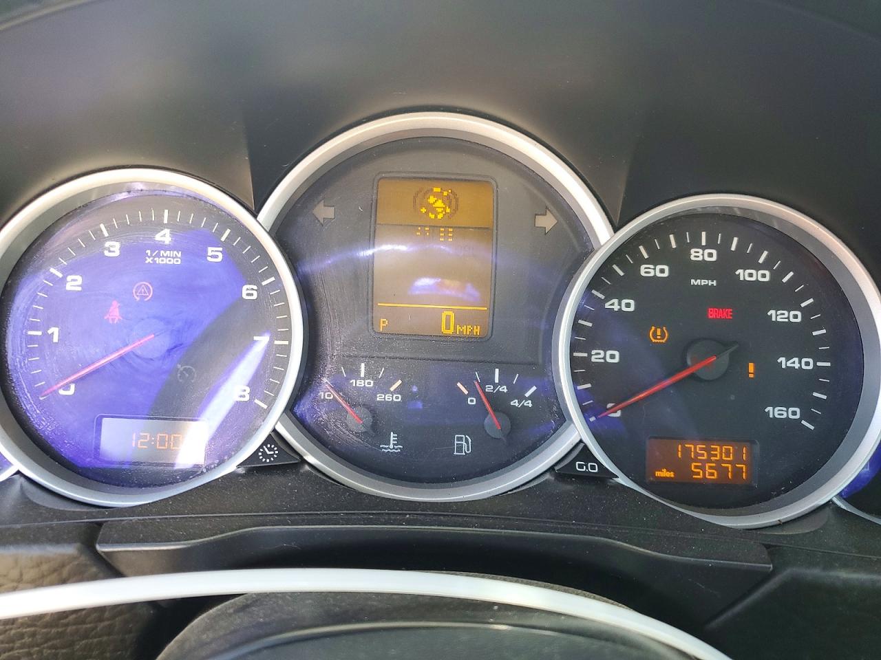 2008 Porsche Cayenne S Silver vin: WP1AB29P68LA41509
