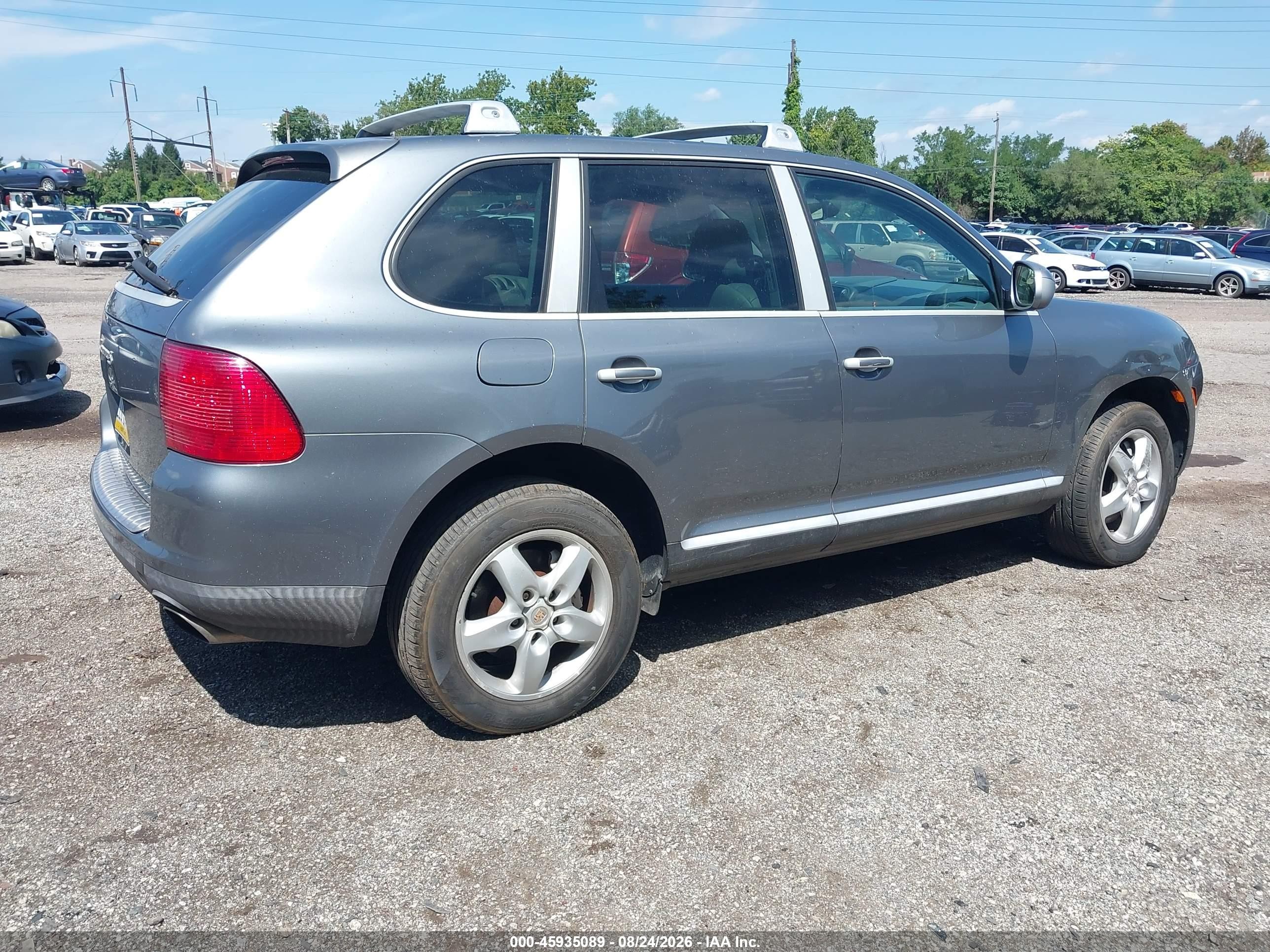 2004 Porsche Cayenne S Gray vin: WP1AB29P74LA65022
