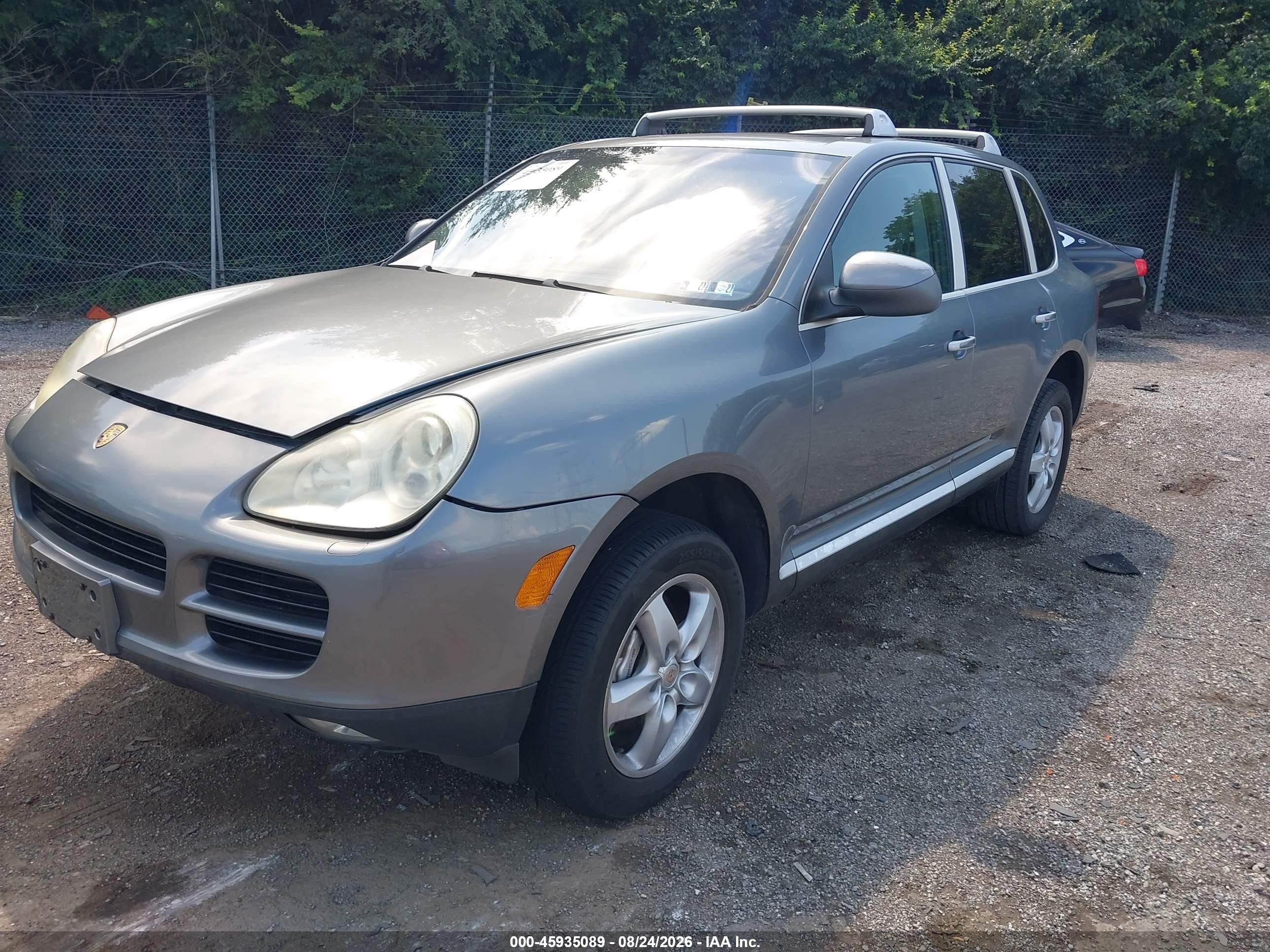 2004 Porsche Cayenne S Gray vin: WP1AB29P74LA65022