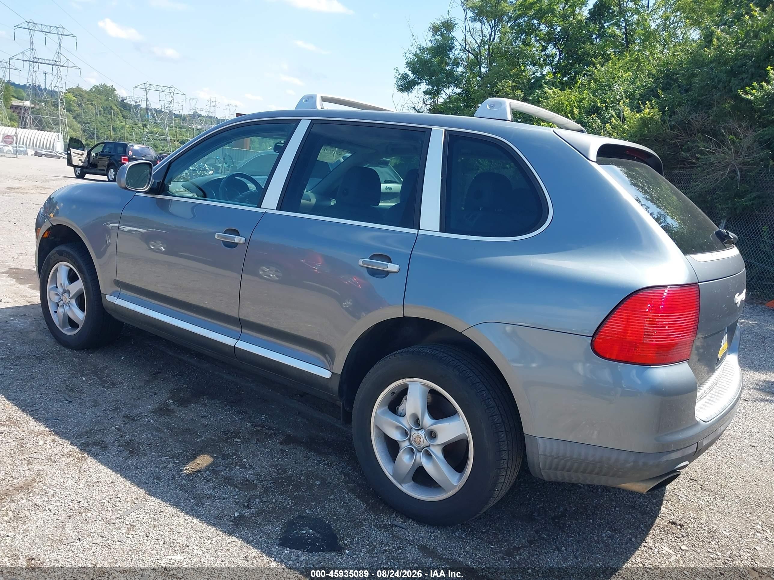2004 Porsche Cayenne S Gray vin: WP1AB29P74LA65022