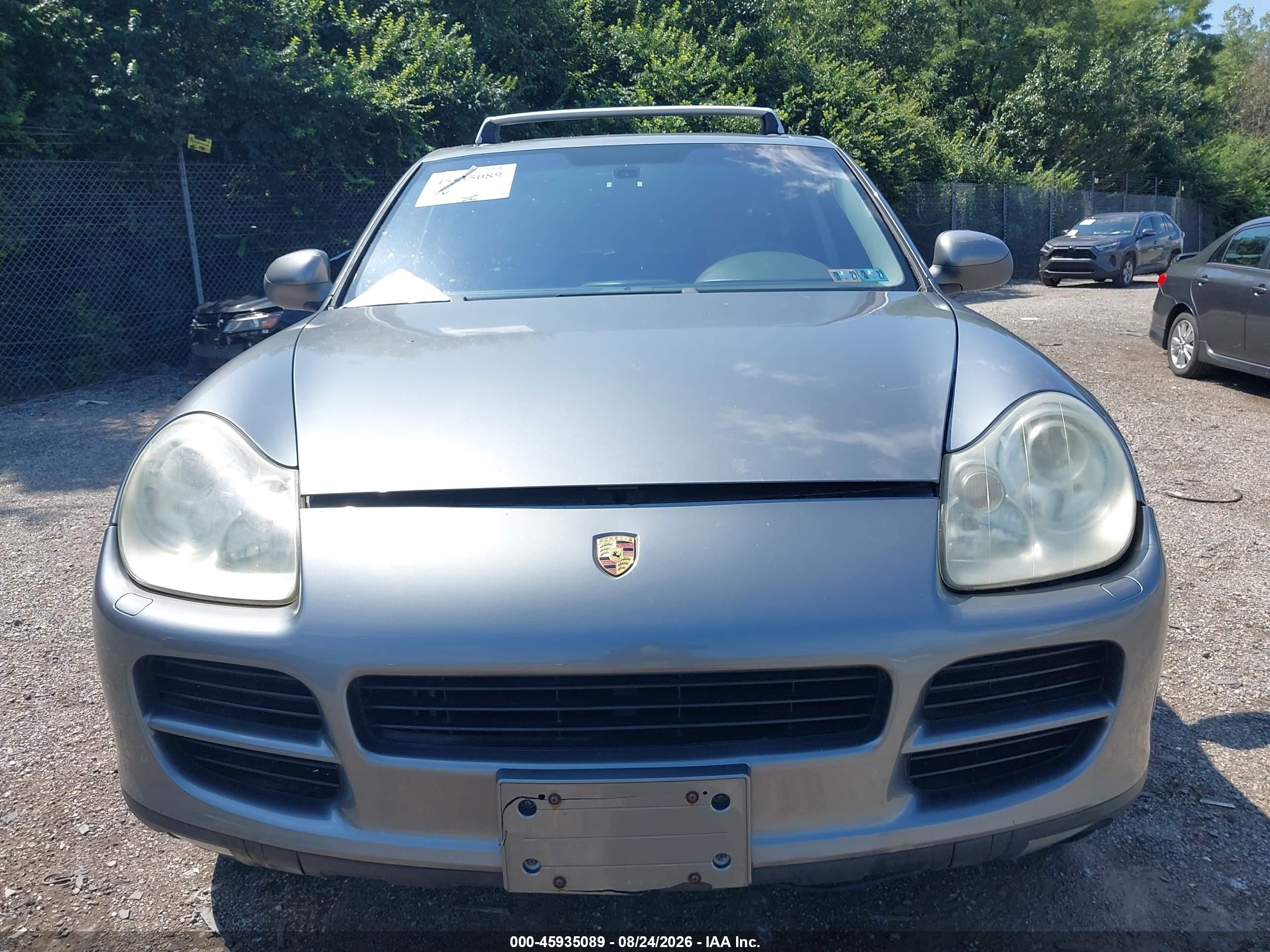 2004 Porsche Cayenne S Gray vin: WP1AB29P74LA65022