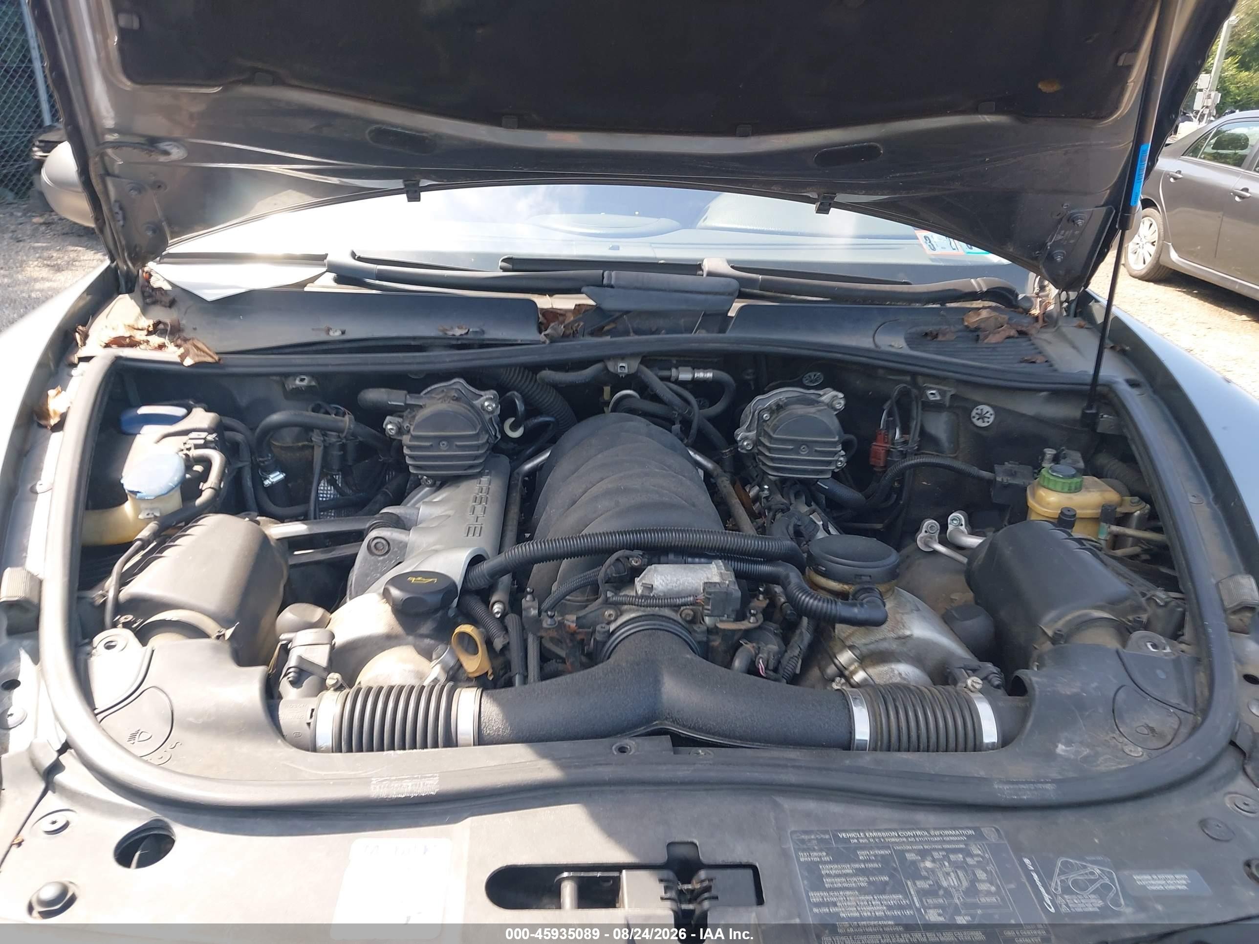 2004 Porsche Cayenne S Gray vin: WP1AB29P74LA65022