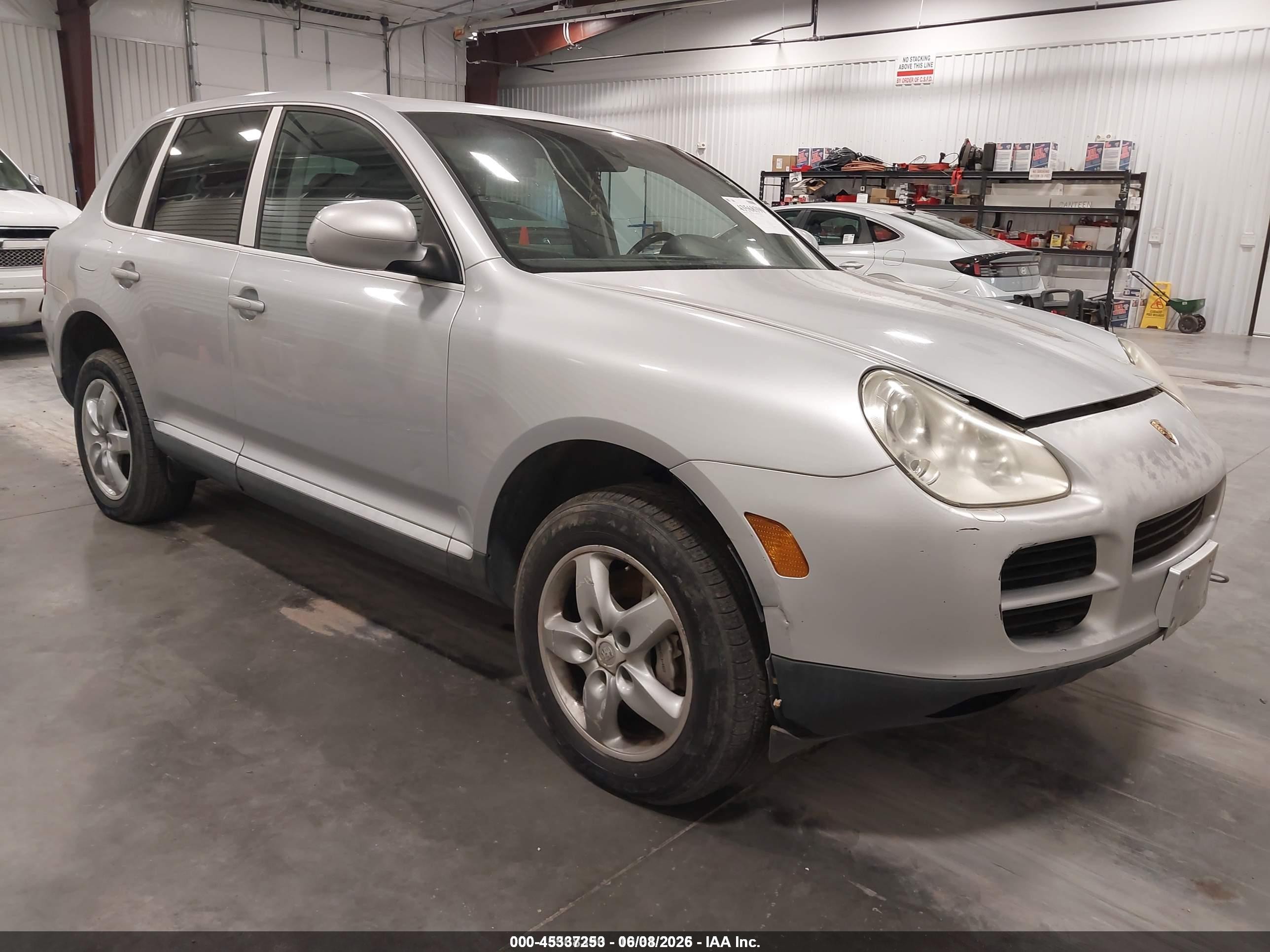 2004 Porsche Cayenne S Silver vin: WP1AB29P74LA69698