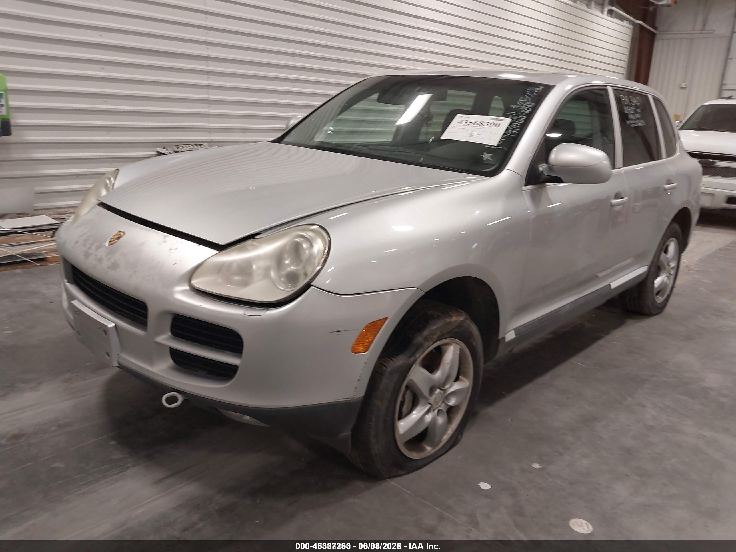 2004 Porsche Cayenne S Silver vin: WP1AB29P74LA69698