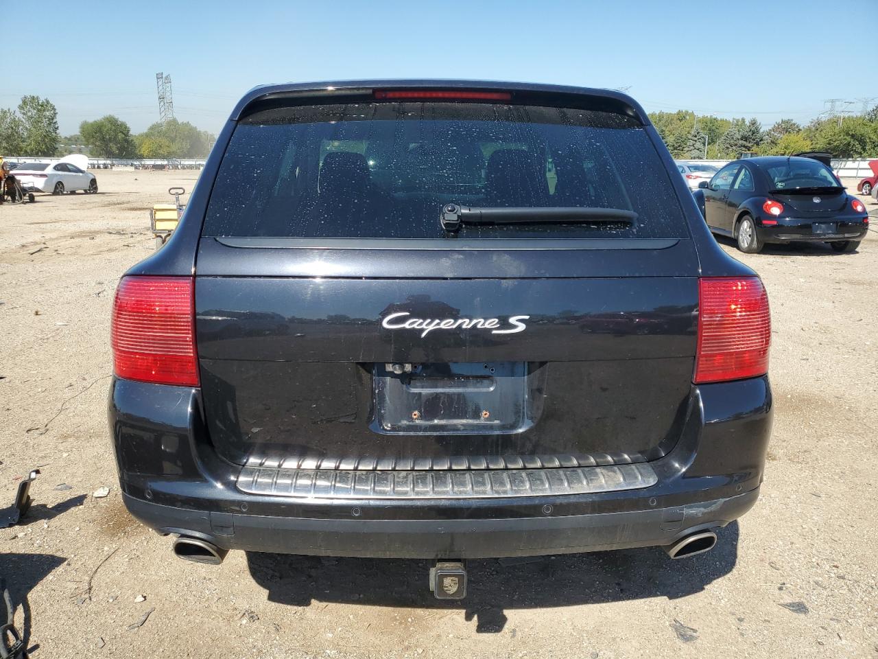 2006 Porsche Cayenne S Black vin: WP1AB29P76LA66402