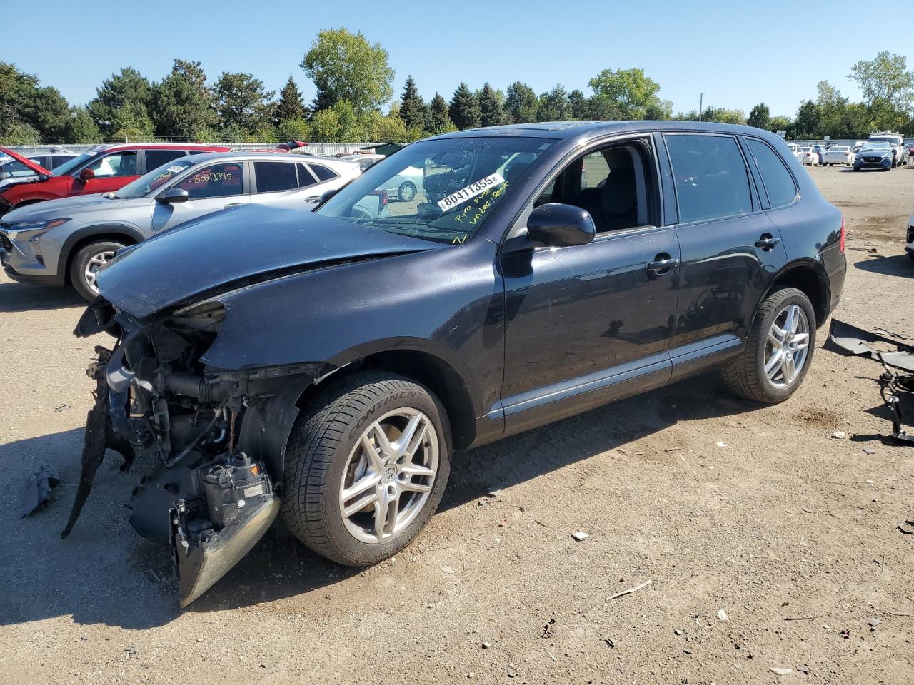 2006 Porsche Cayenne S Black vin: WP1AB29P76LA66402