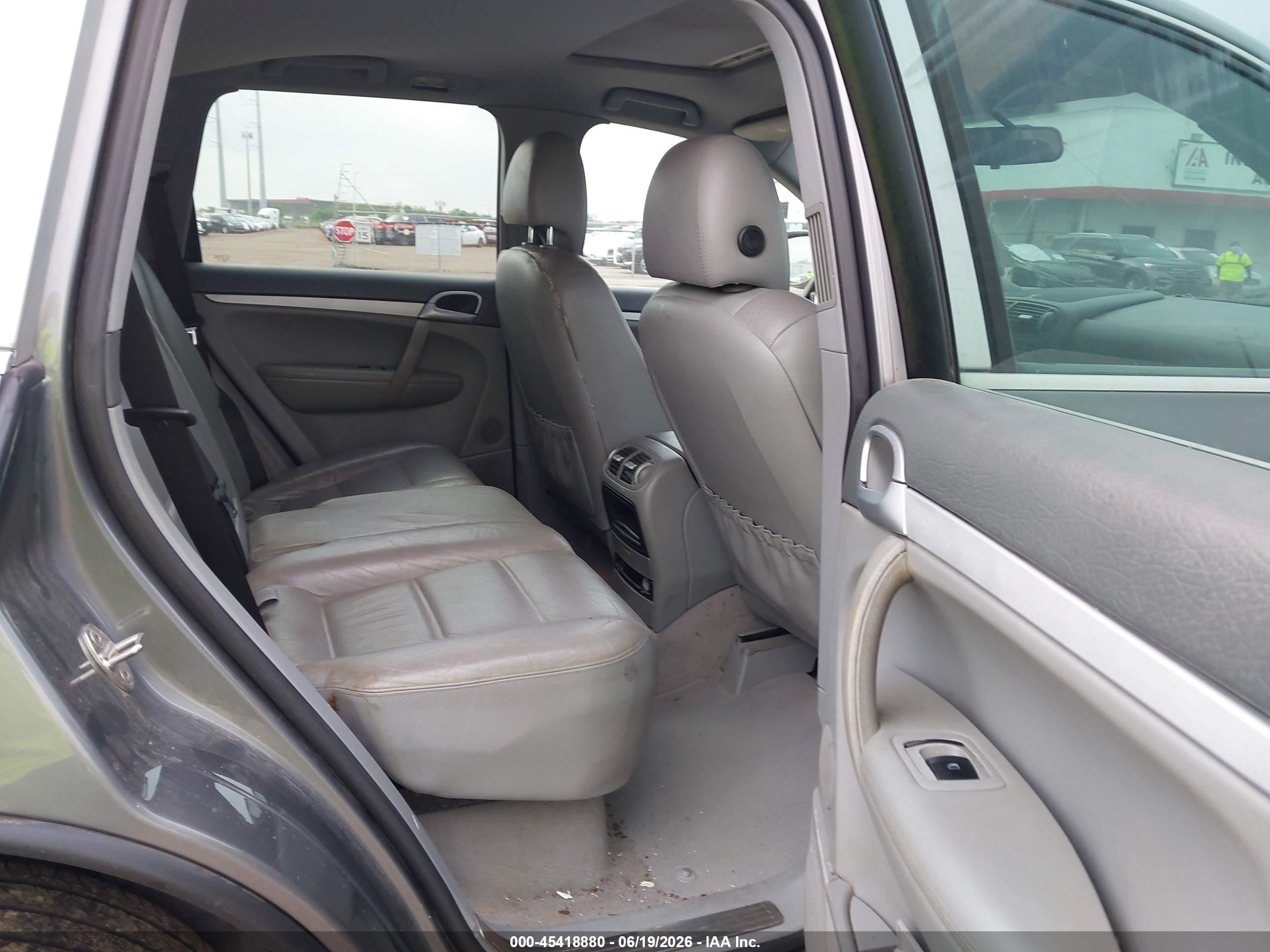 2008 Porsche Cayenne S Gray vin: WP1AB29P78LA49294