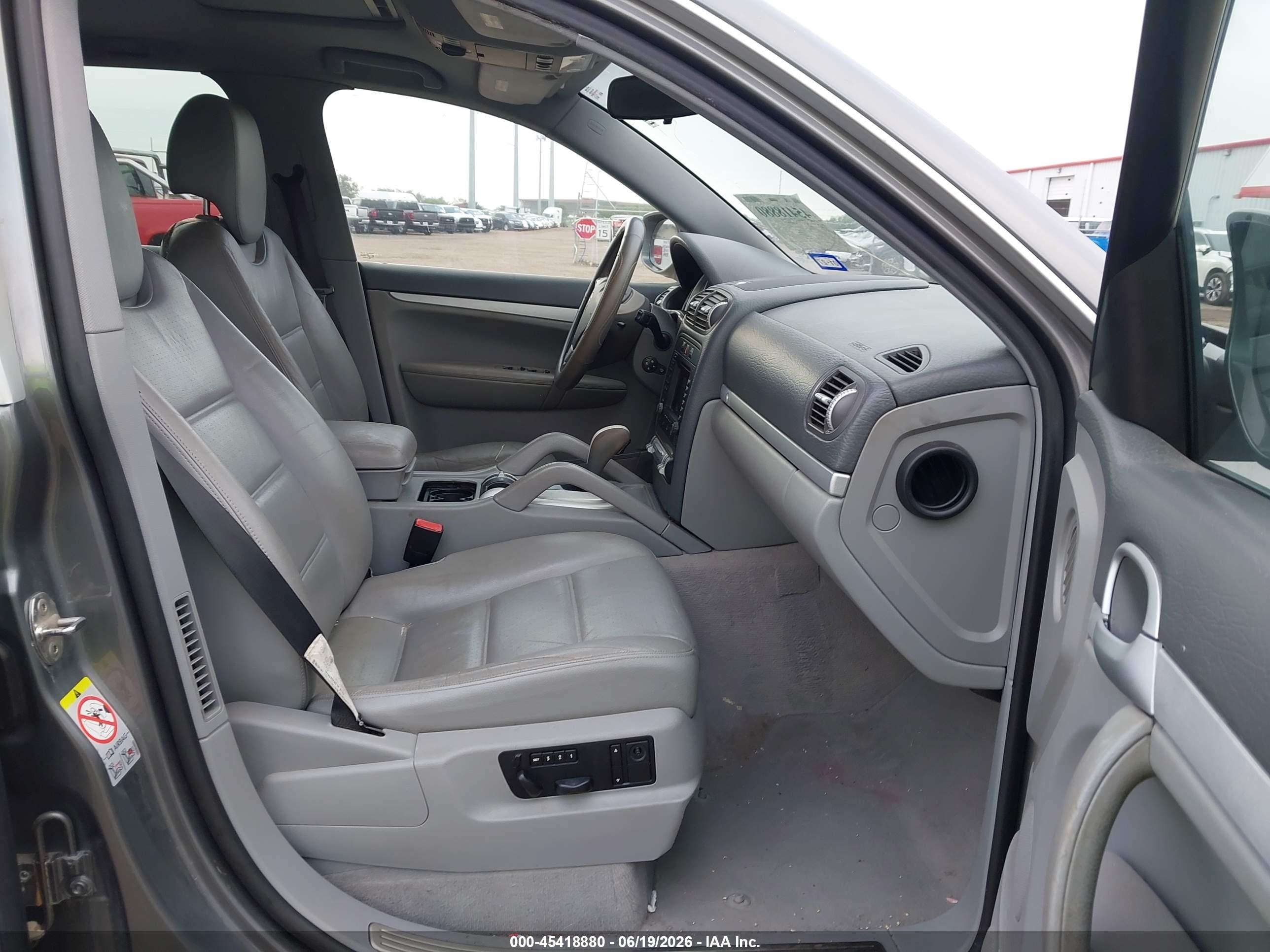 2008 Porsche Cayenne S Gray vin: WP1AB29P78LA49294