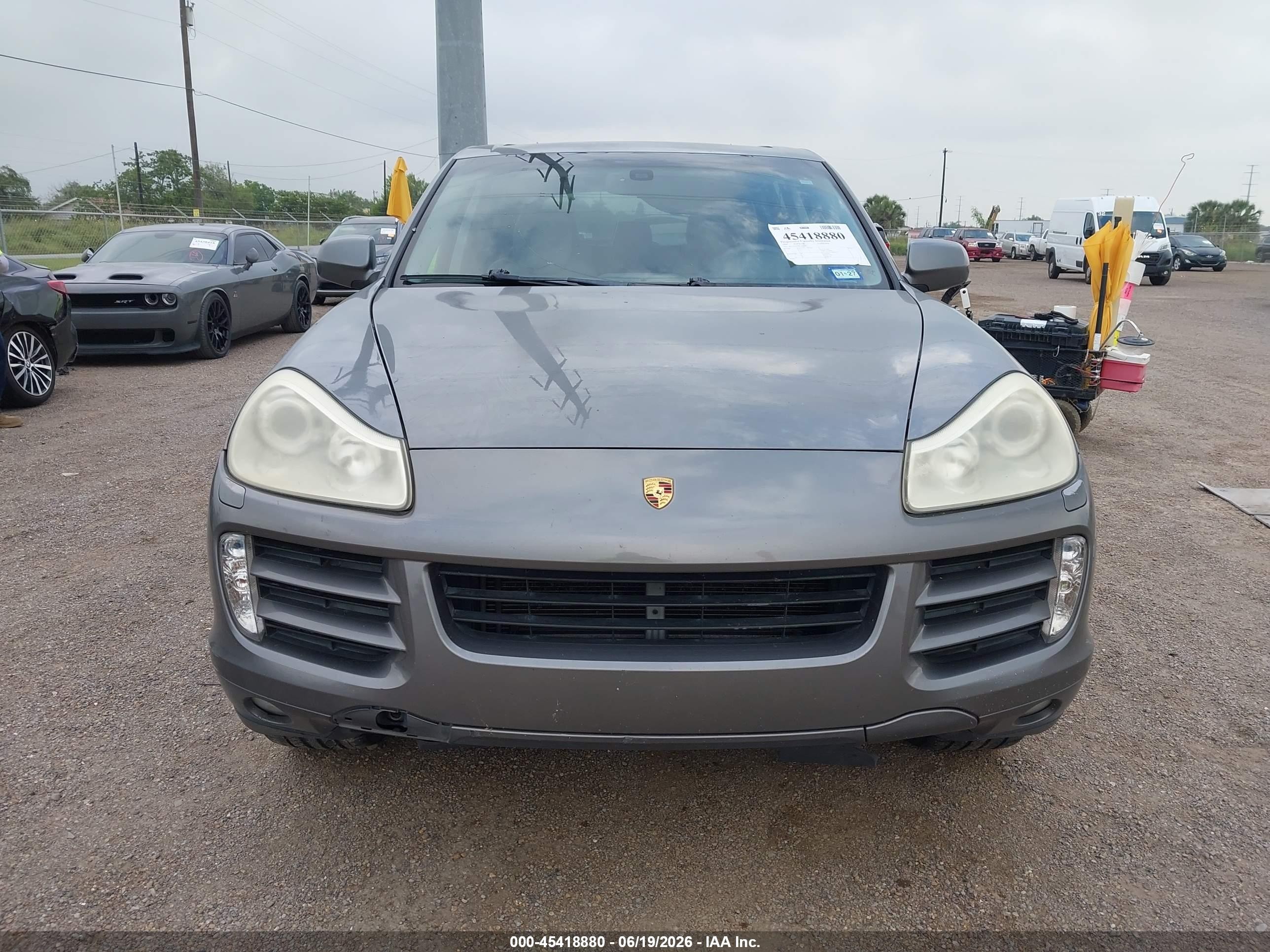 2008 Porsche Cayenne S Gray vin: WP1AB29P78LA49294