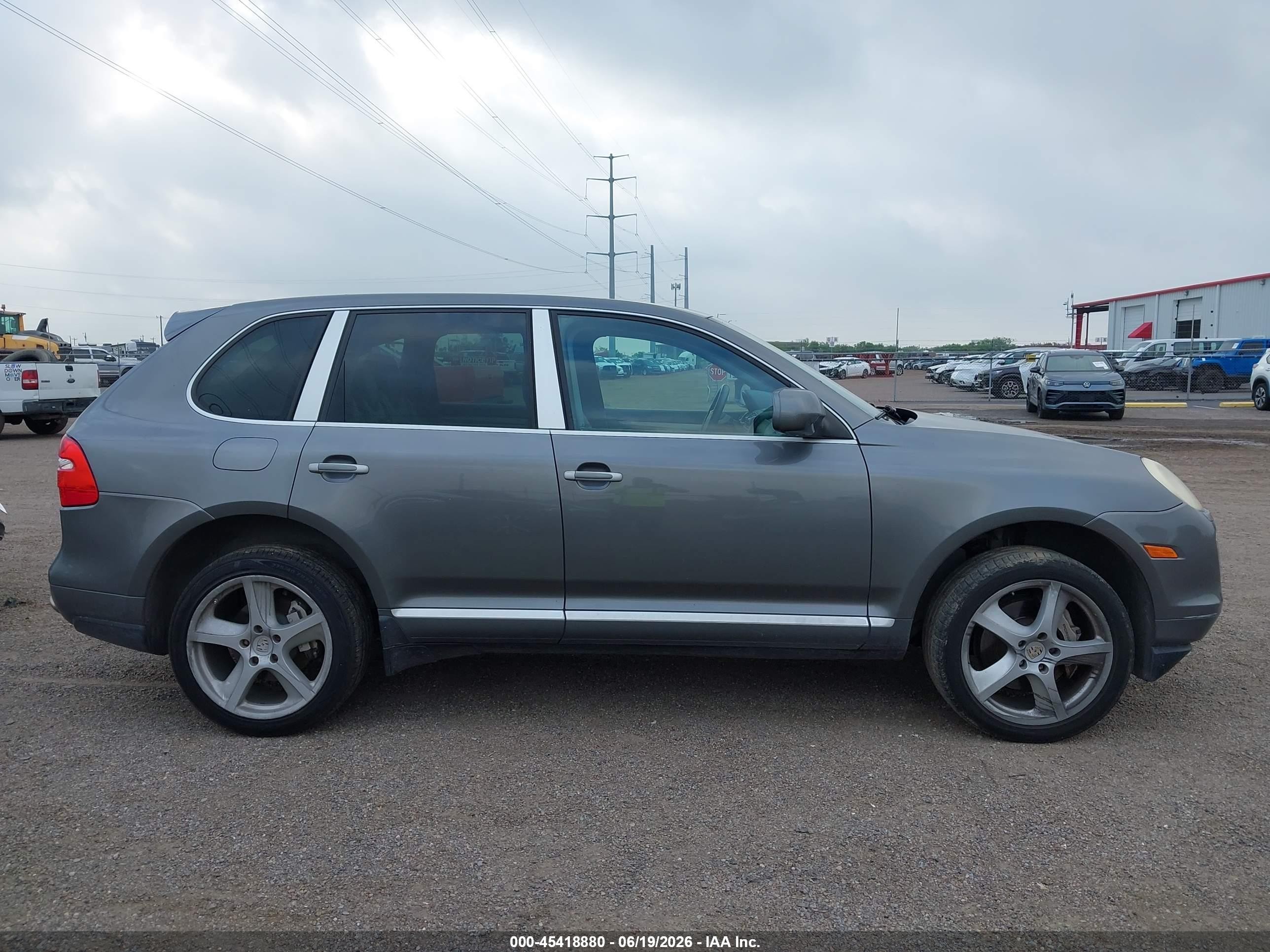 2008 Porsche Cayenne S Gray vin: WP1AB29P78LA49294