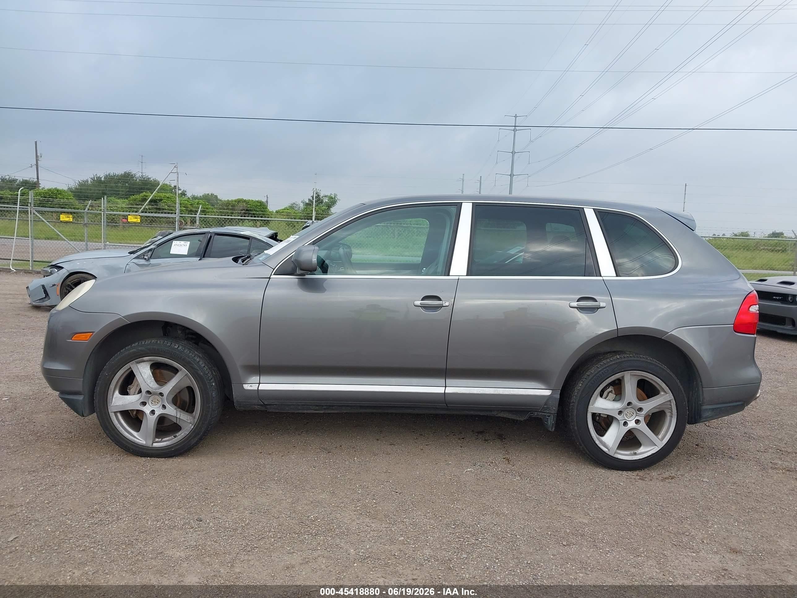 2008 Porsche Cayenne S Gray vin: WP1AB29P78LA49294
