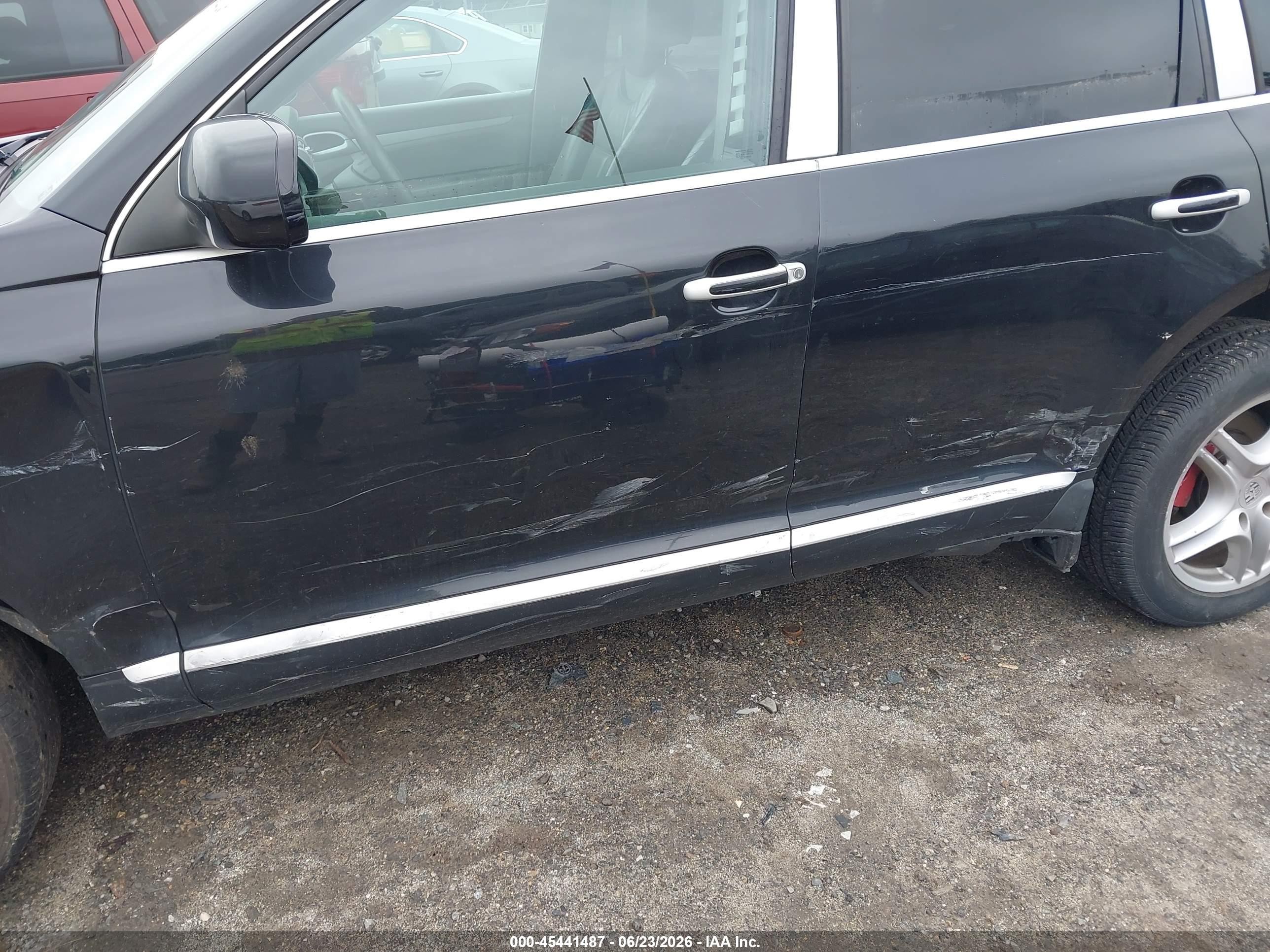 2008 Porsche Cayenne S Black vin: WP1AB29P78LA53152