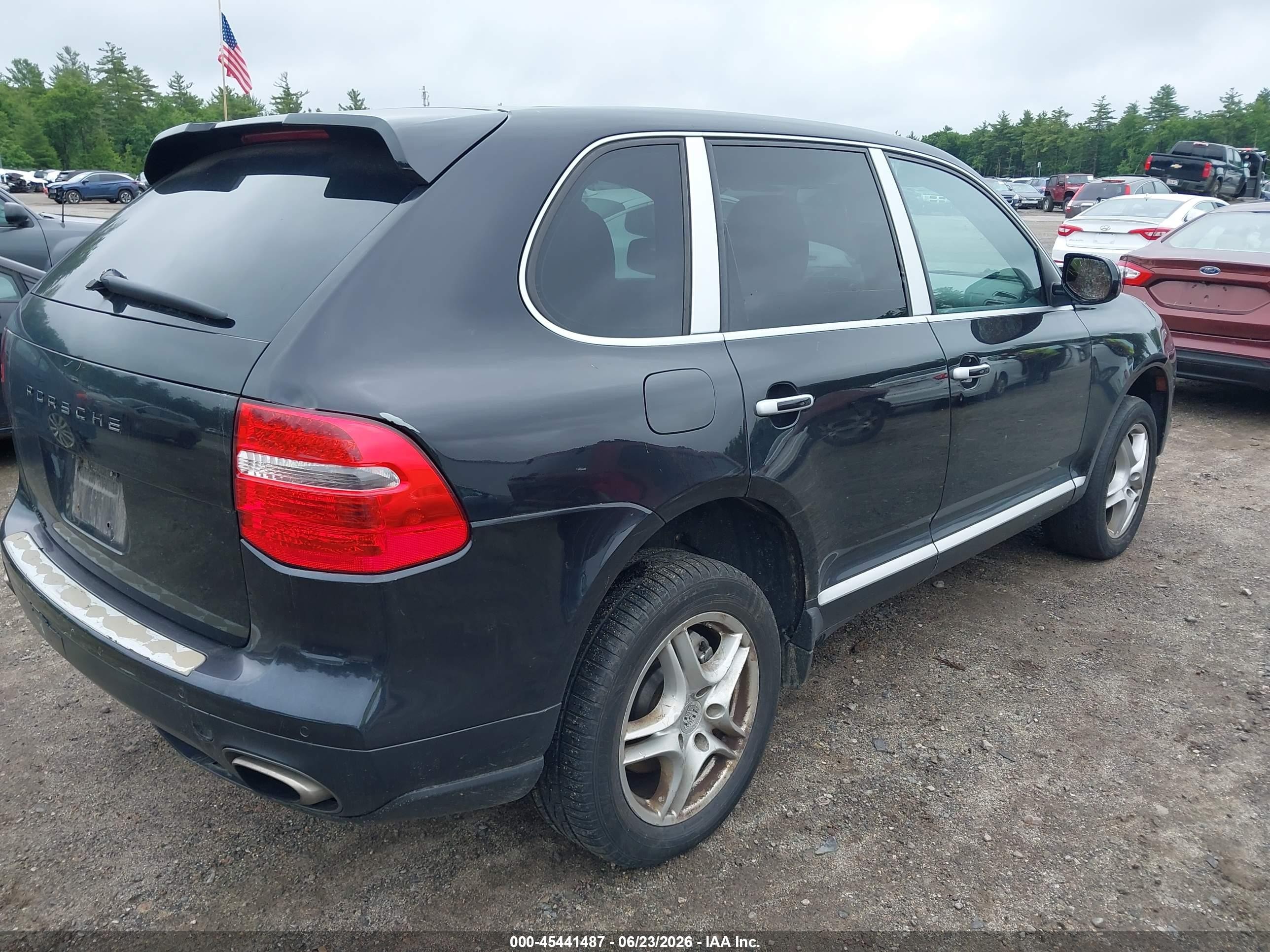 2008 Porsche Cayenne S Black vin: WP1AB29P78LA53152