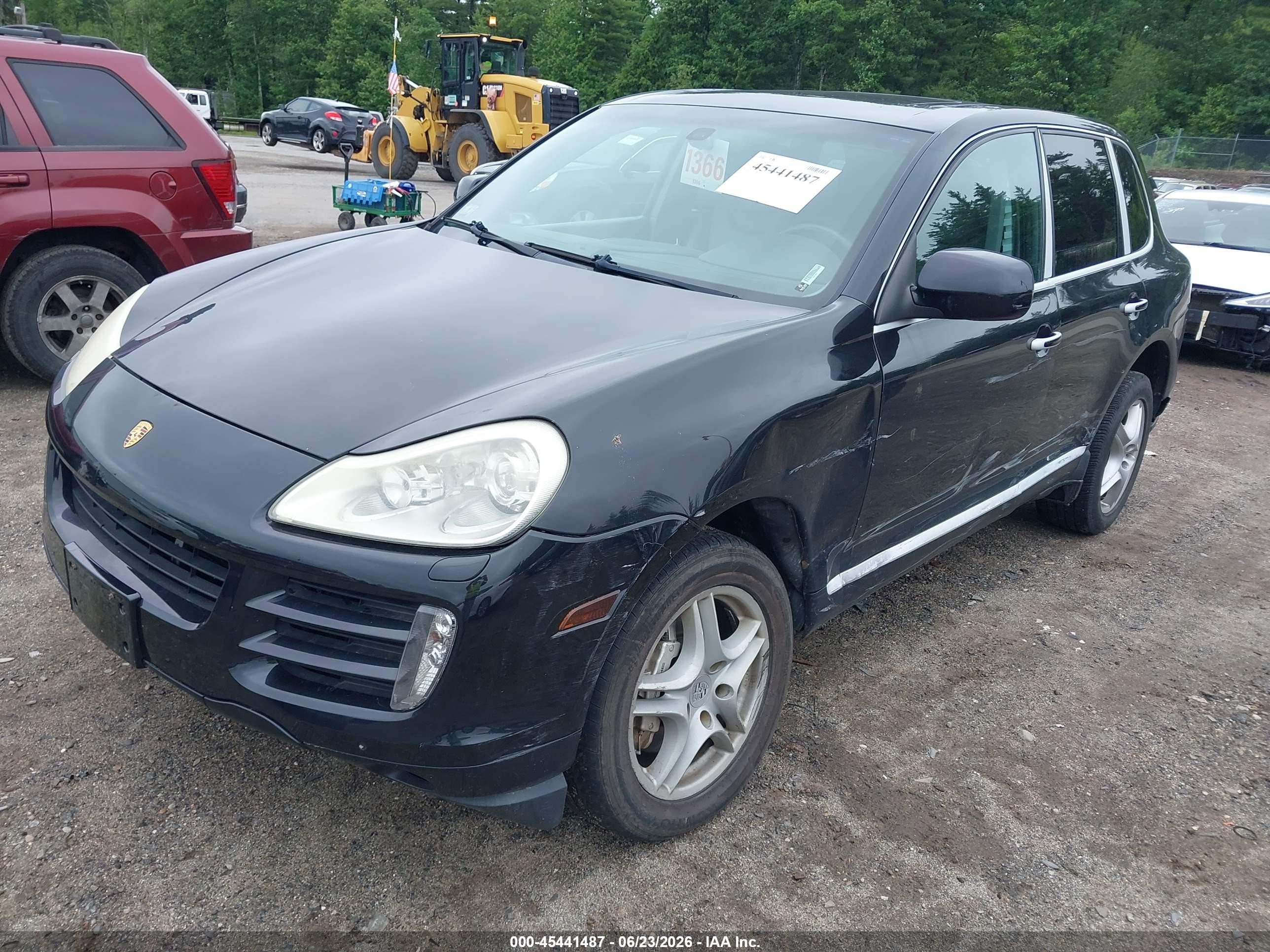 2008 Porsche Cayenne S Black vin: WP1AB29P78LA53152