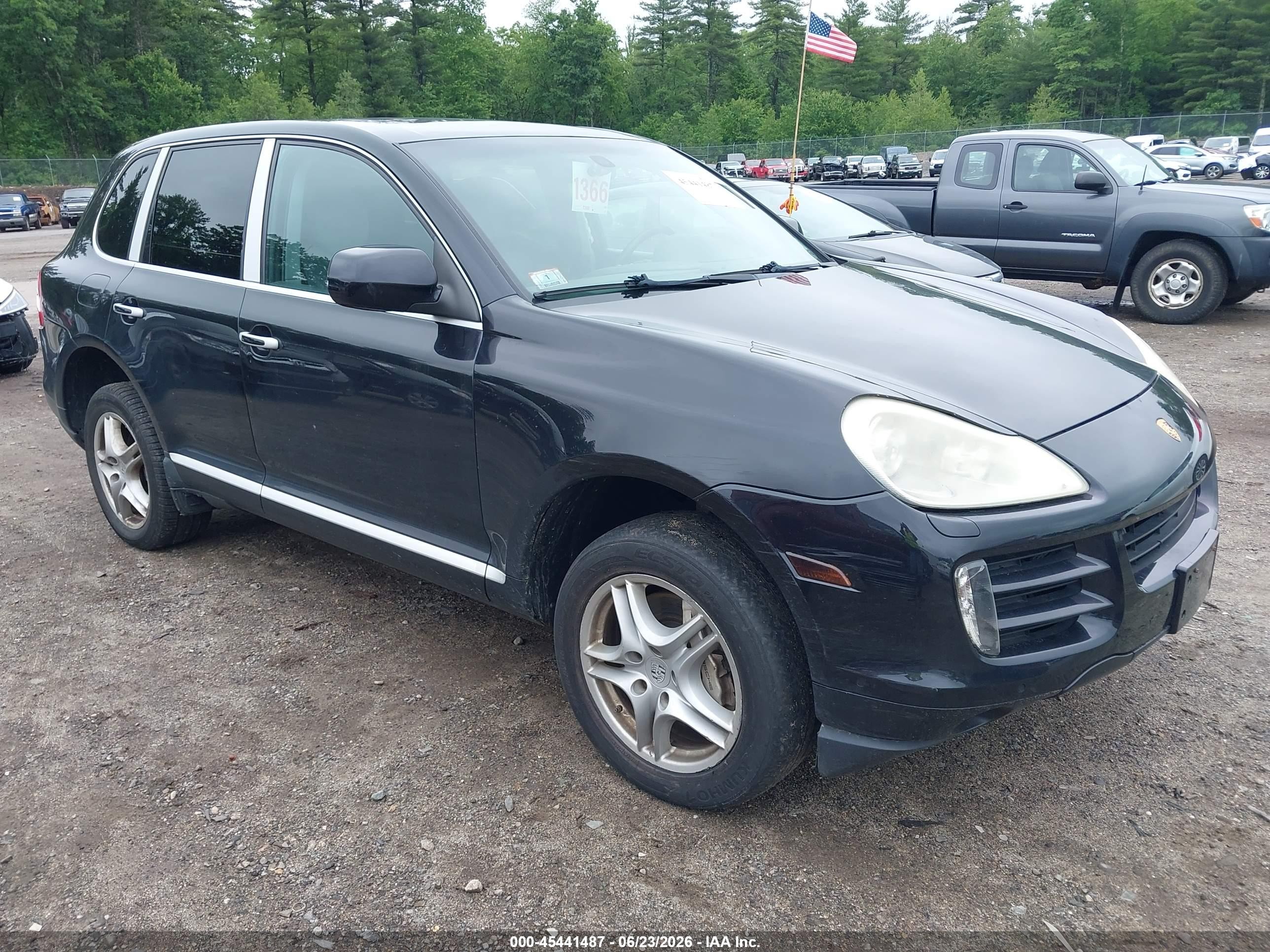 2008 Porsche Cayenne S Black vin: WP1AB29P78LA53152