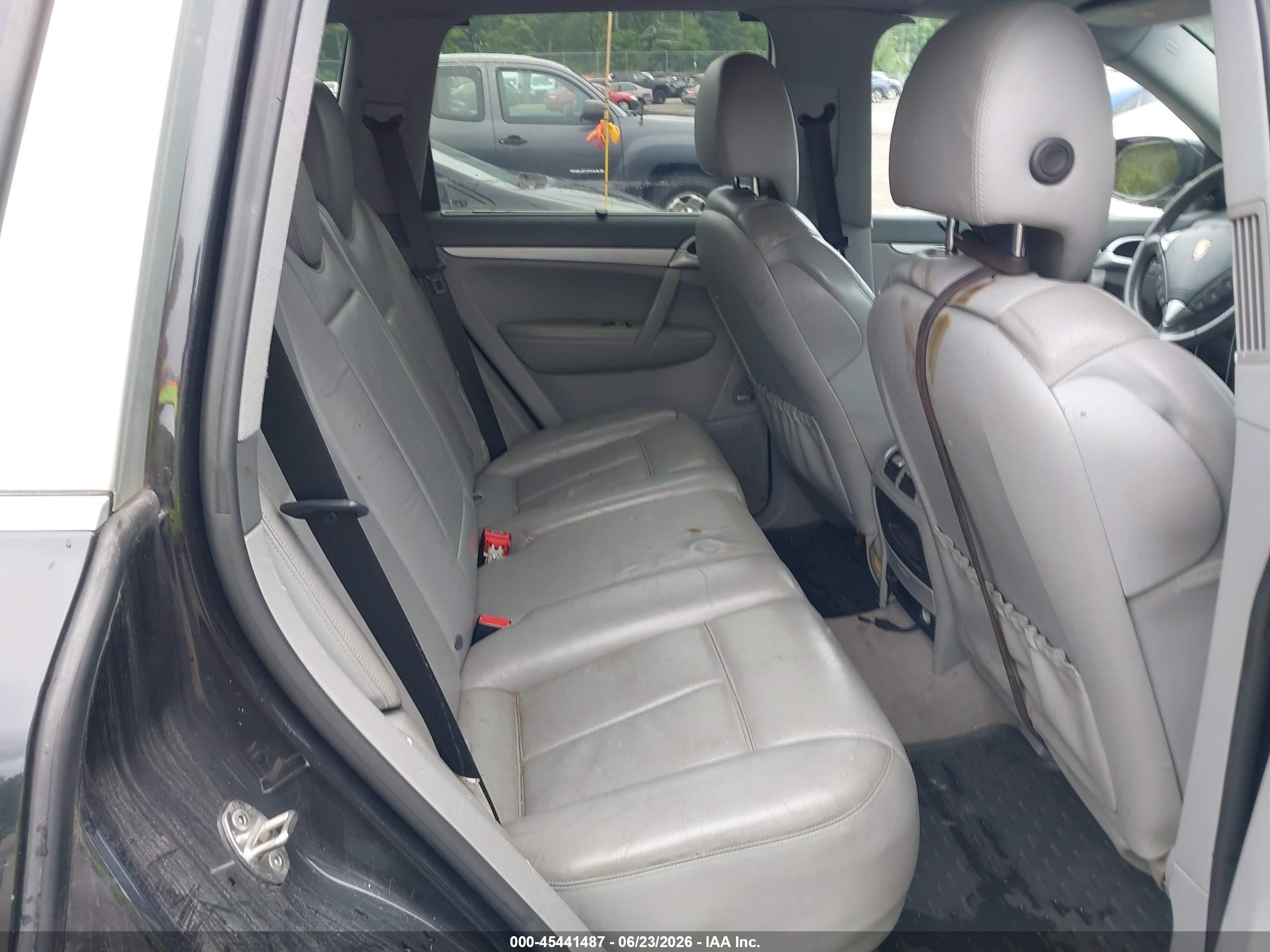 2008 Porsche Cayenne S Black vin: WP1AB29P78LA53152