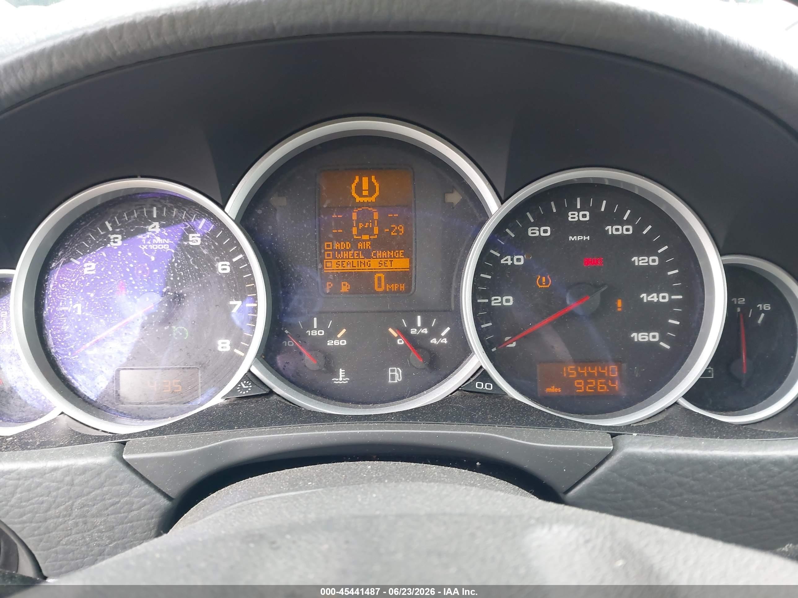 2008 Porsche Cayenne S Black vin: WP1AB29P78LA53152