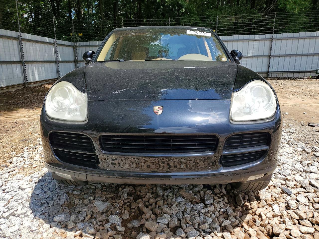 2004 Porsche Cayenne S Black vin: WP1AB29P84LA73646