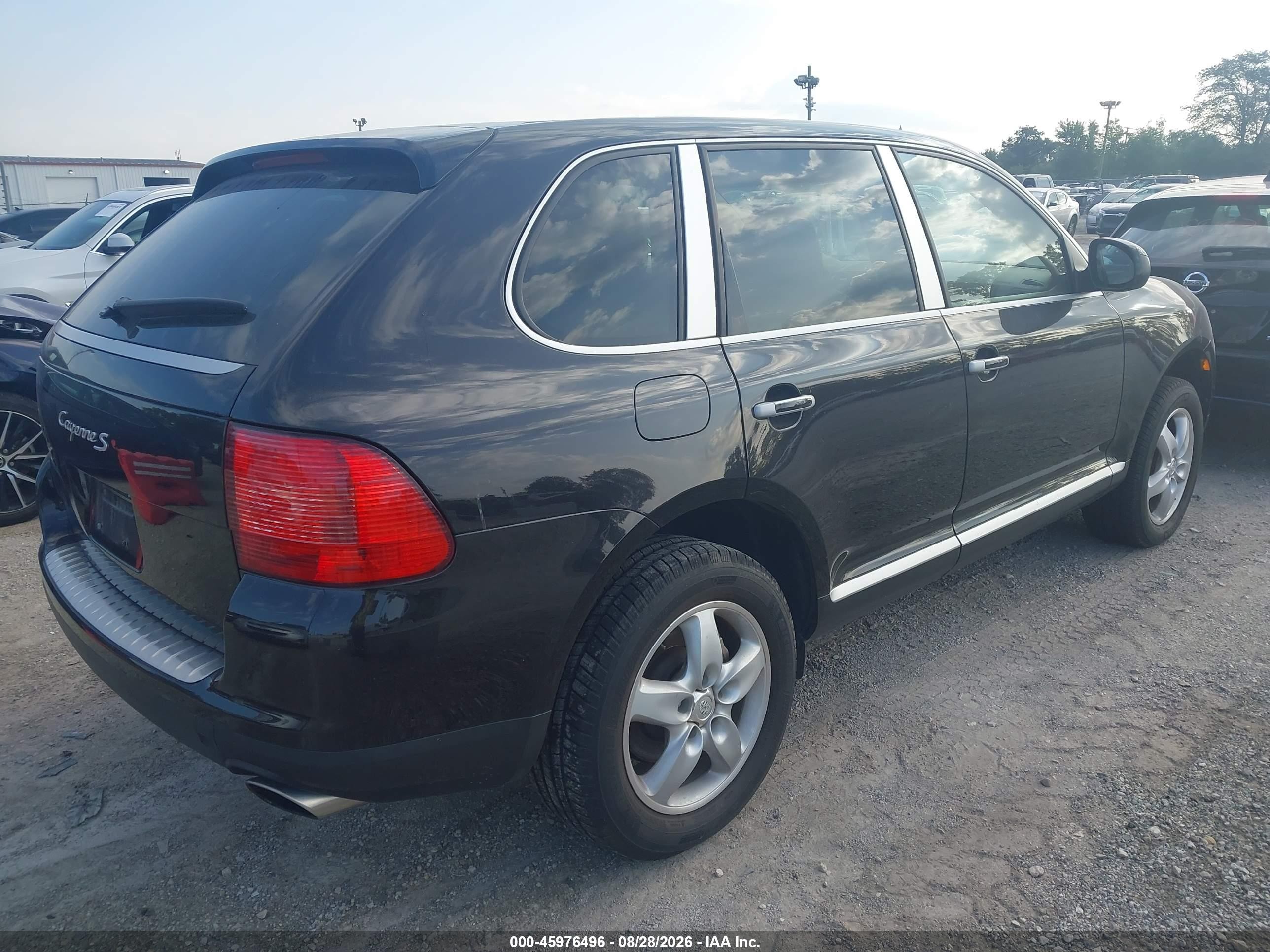 2004 Porsche Cayenne S Black vin: WP1AB29P84LA74375