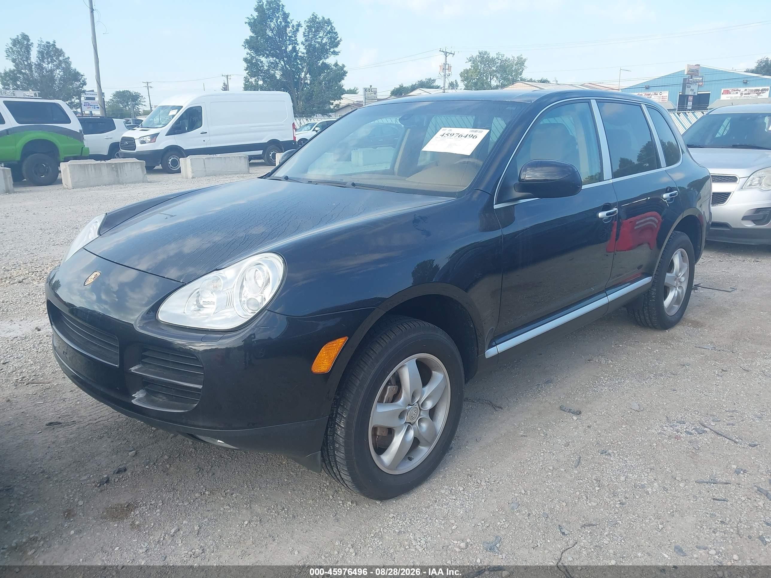2004 Porsche Cayenne S Black vin: WP1AB29P84LA74375