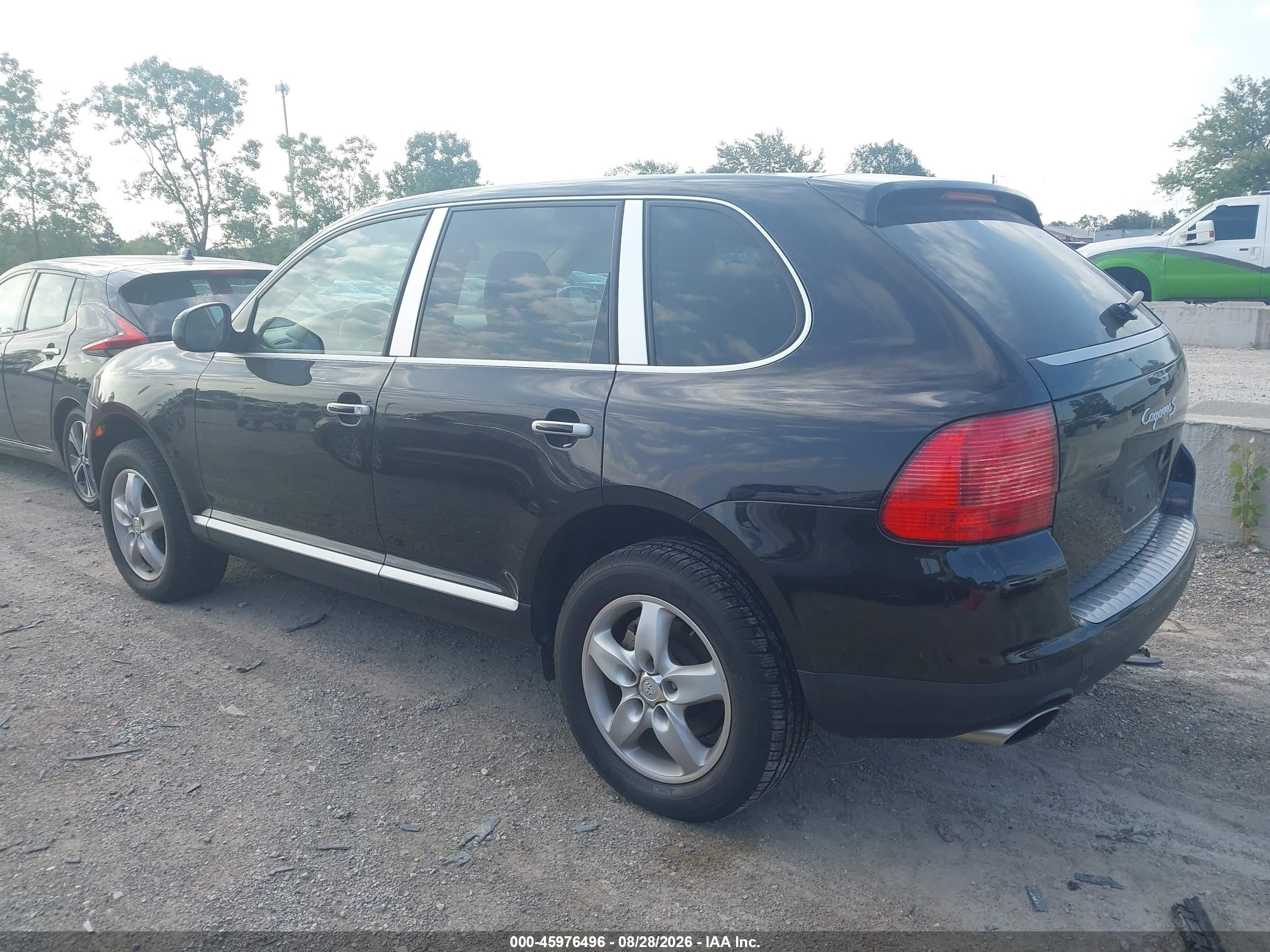 2004 Porsche Cayenne S Black vin: WP1AB29P84LA74375