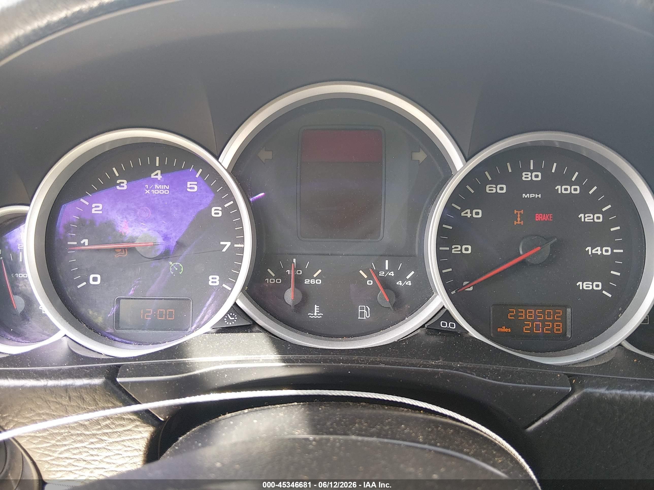 2006 Porsche Cayenne S/s Titanium Edition Silver vin: WP1AB29P86LA62455